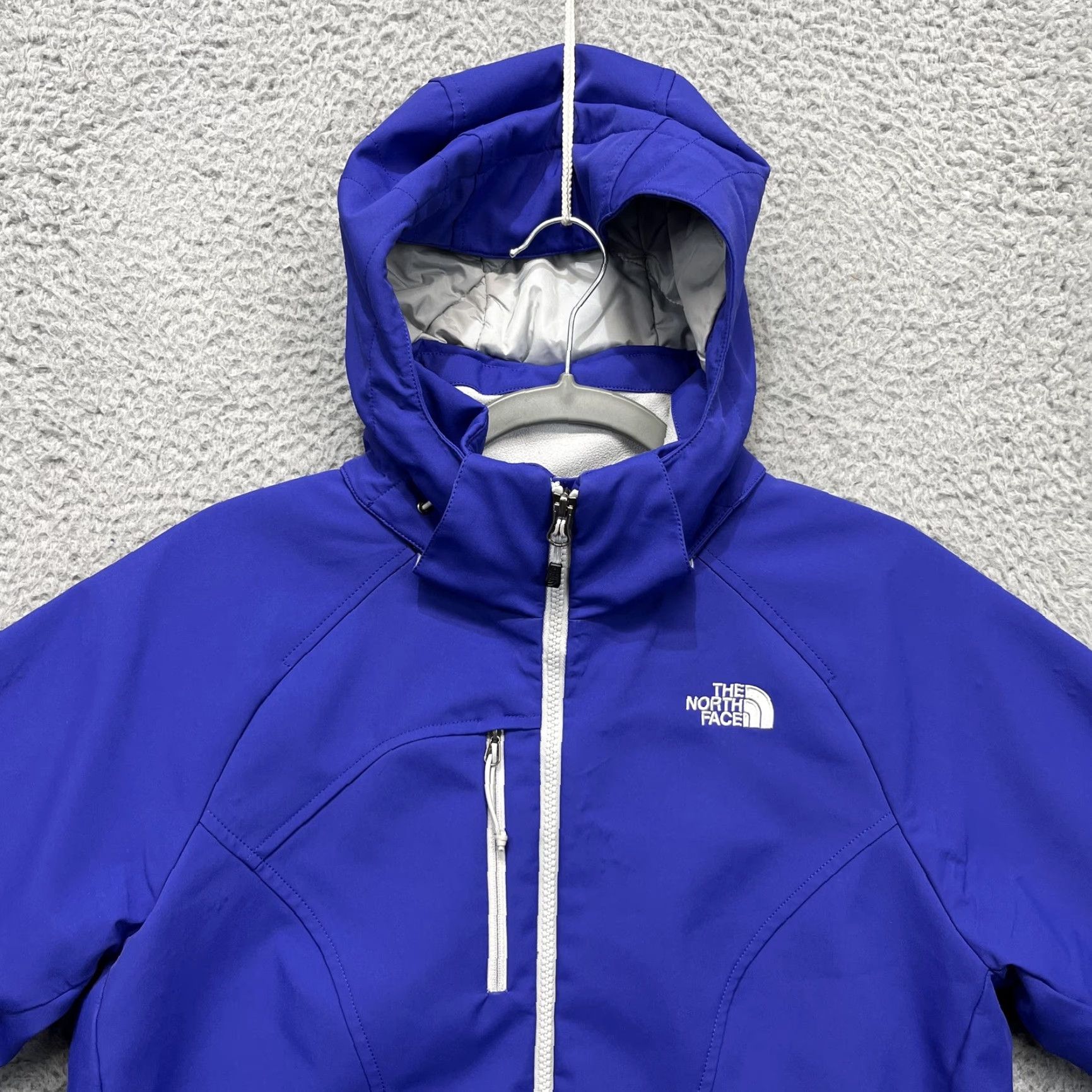 The North Face VINTAGE The North Face Jacket Womens M Blue Apex softshell Insulated Primaloft Hood Size M / US 6-8 / IT 42-44 - 2 Thumbnail