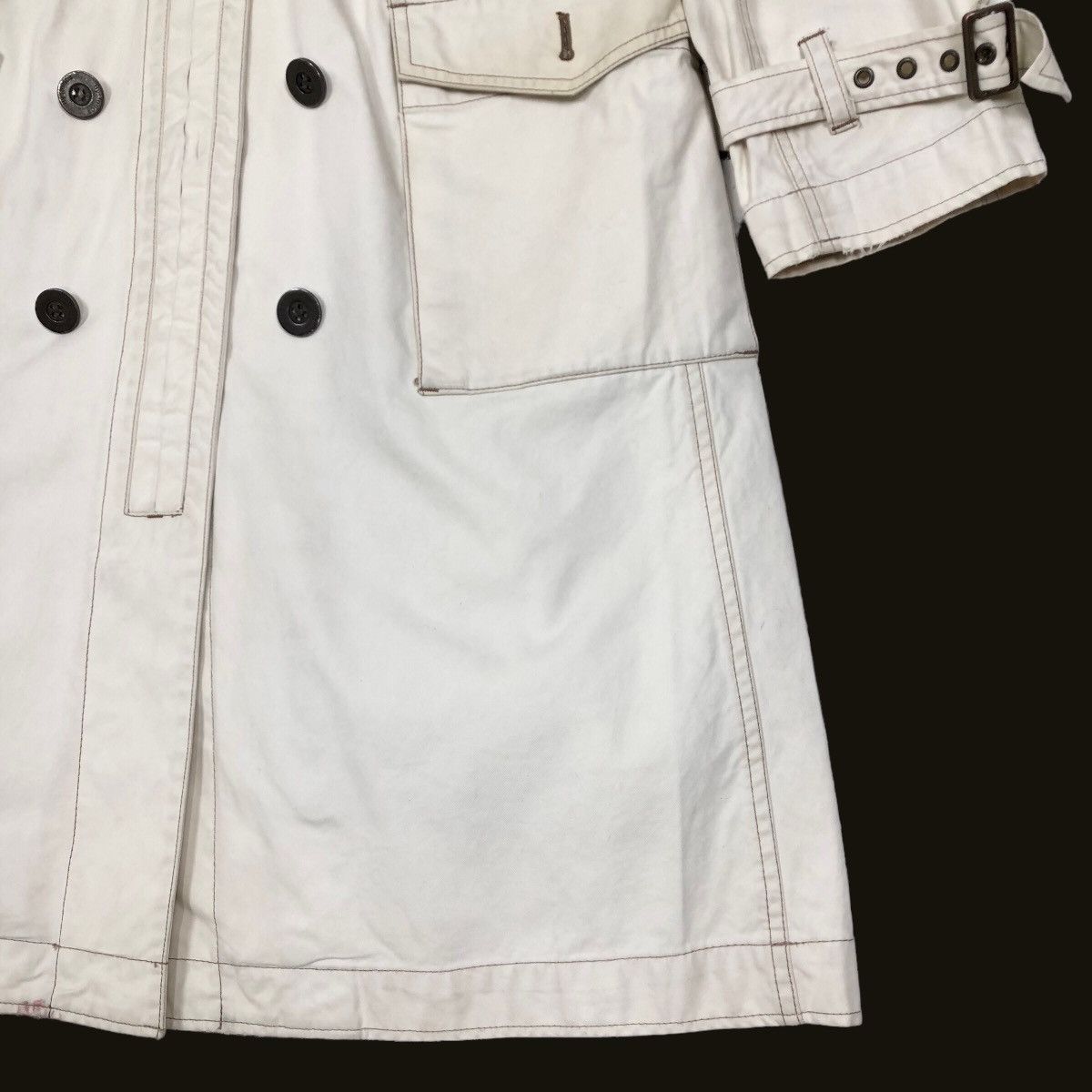 Hysteric Glamour Vintage Hysteric Glamour Cotton Canvas Trench Coat Size M / US 6-8 / IT 42-44 - 8 Thumbnail
