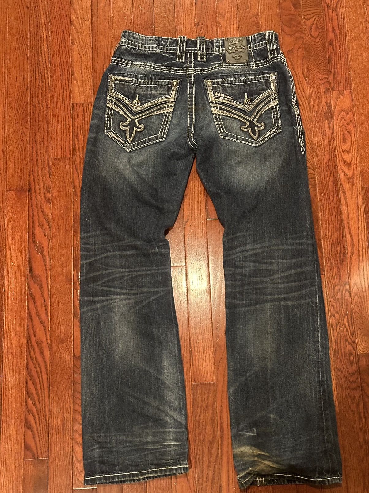 Rock Revival Rock Revival True Religion Style Loose Fit Jeans Size US 34 / EU 50 - 1 Thumbnail