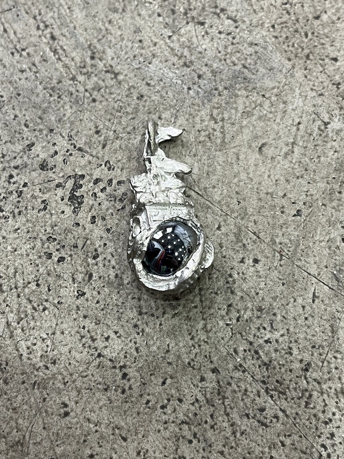 Other Molten Silver Wizard Chain Pendant (unisex) Size ONE SIZE - 13 Thumbnail