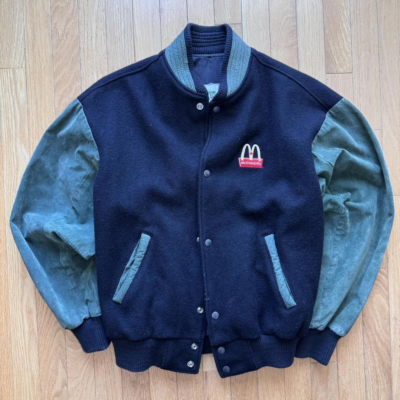 Designer Vintage McDonald's Varsity Jacket by Cactus Jack Size US M / EU 48-50 / 2 - 2 Thumbnail