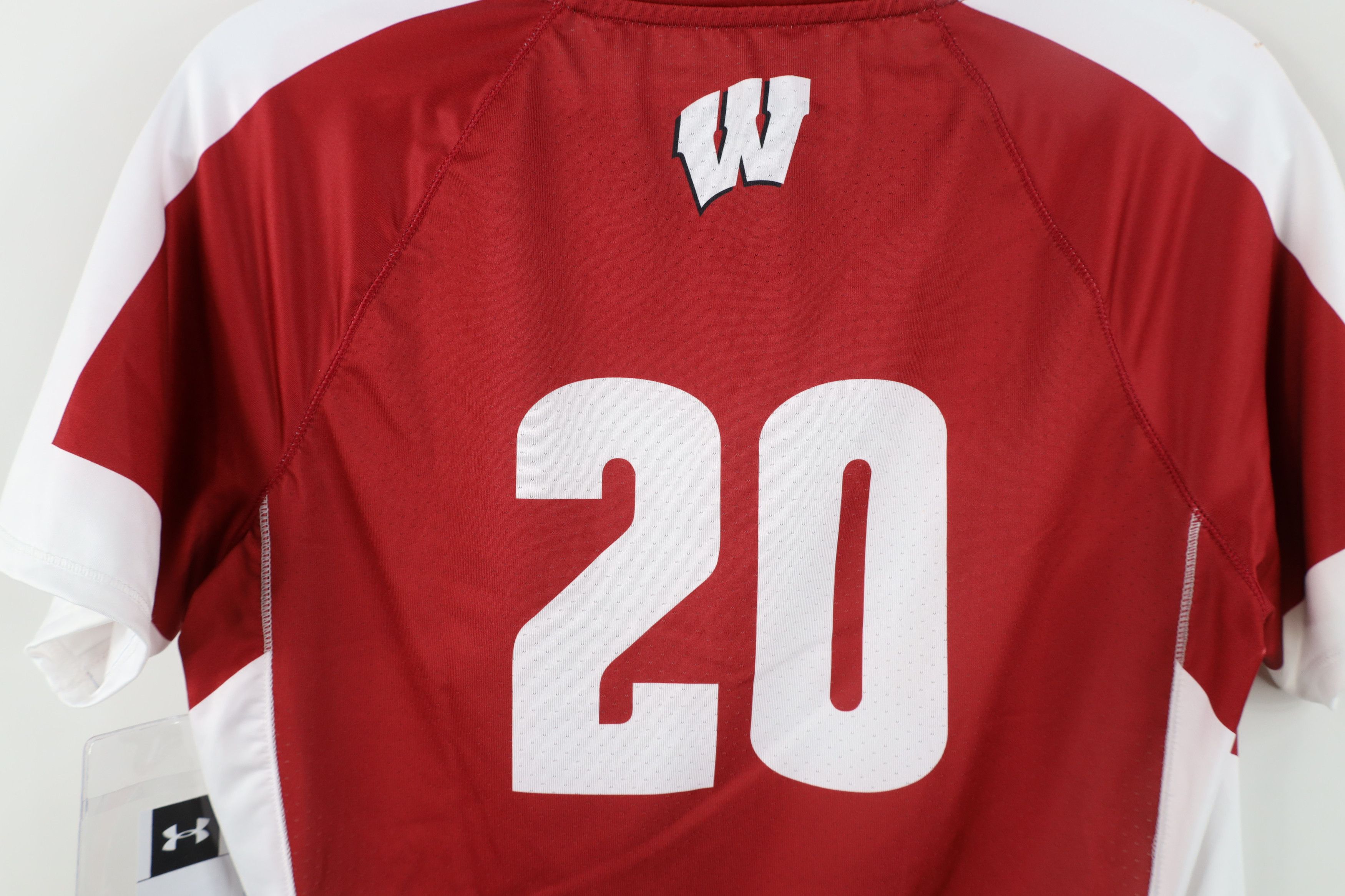 Under Armour New Sample Under Armour University of Wisconsin Jersey Size S / US 4 / IT 40 - 13 Thumbnail