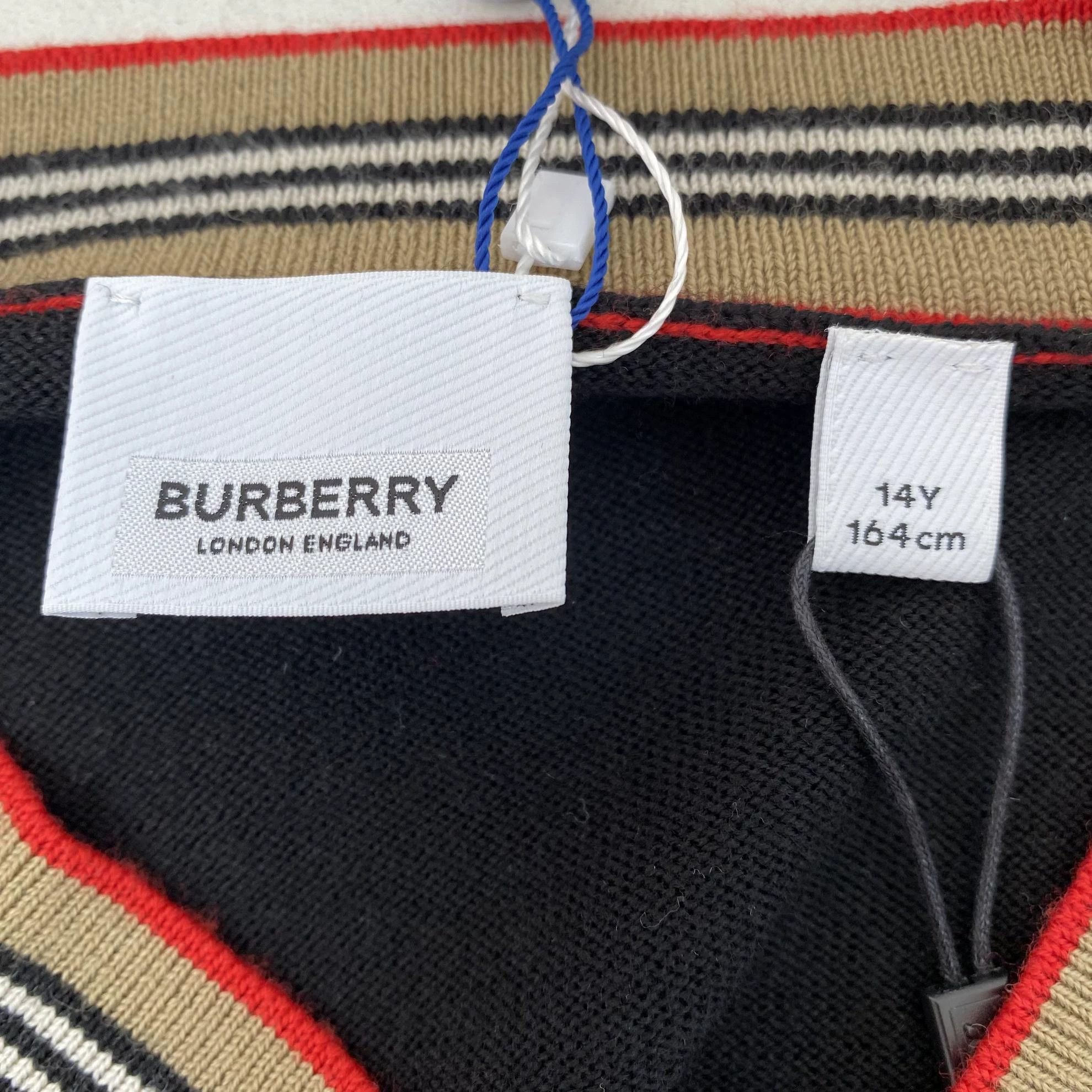 Burberry Burberry black wool cardigan 14Y new with tags Size XXS / US 00 / IT 34 - 7 Thumbnail