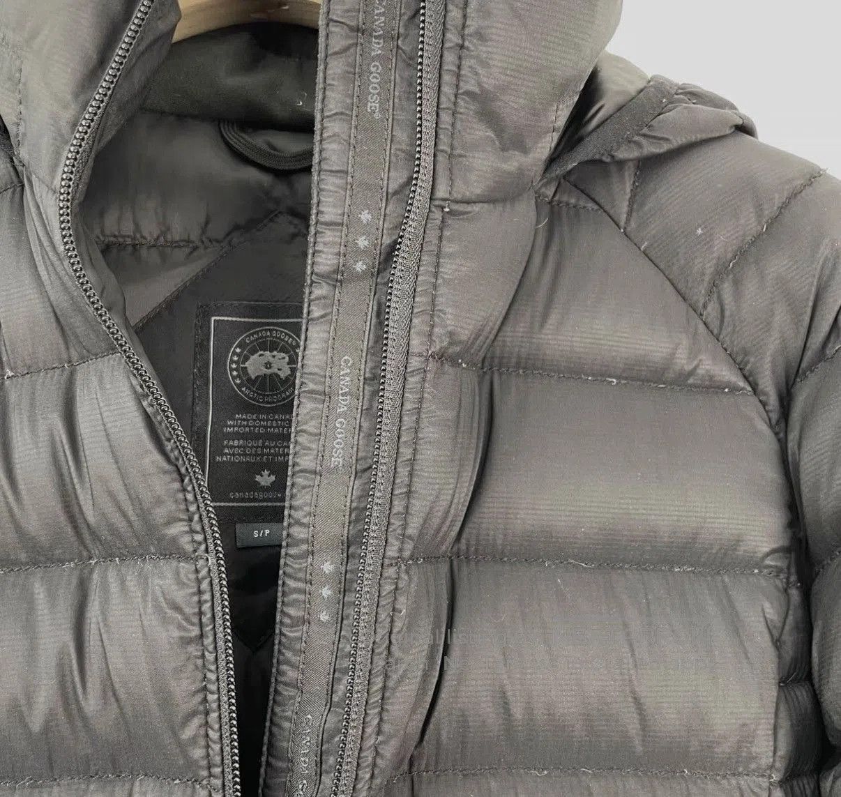Canada Goose Black Puffer Jacket with Hood, Size S. Size US S / EU 44-46 / 1 - 6 Thumbnail