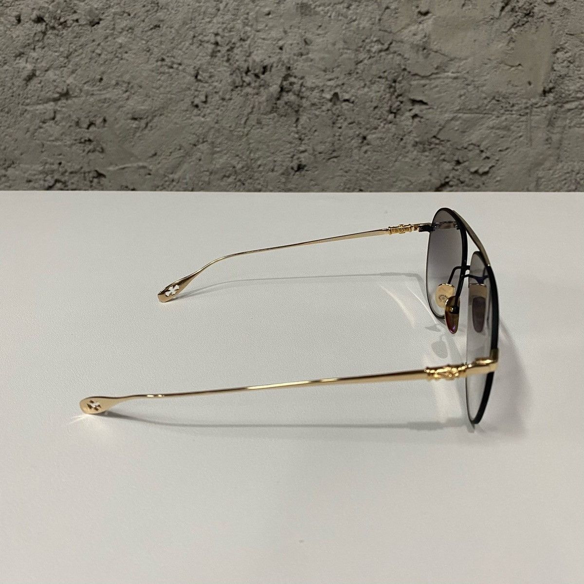 Chrome Hearts Chrome Hearts Steppin' Blue Sunglasses Size ONE SIZE - 3 Thumbnail