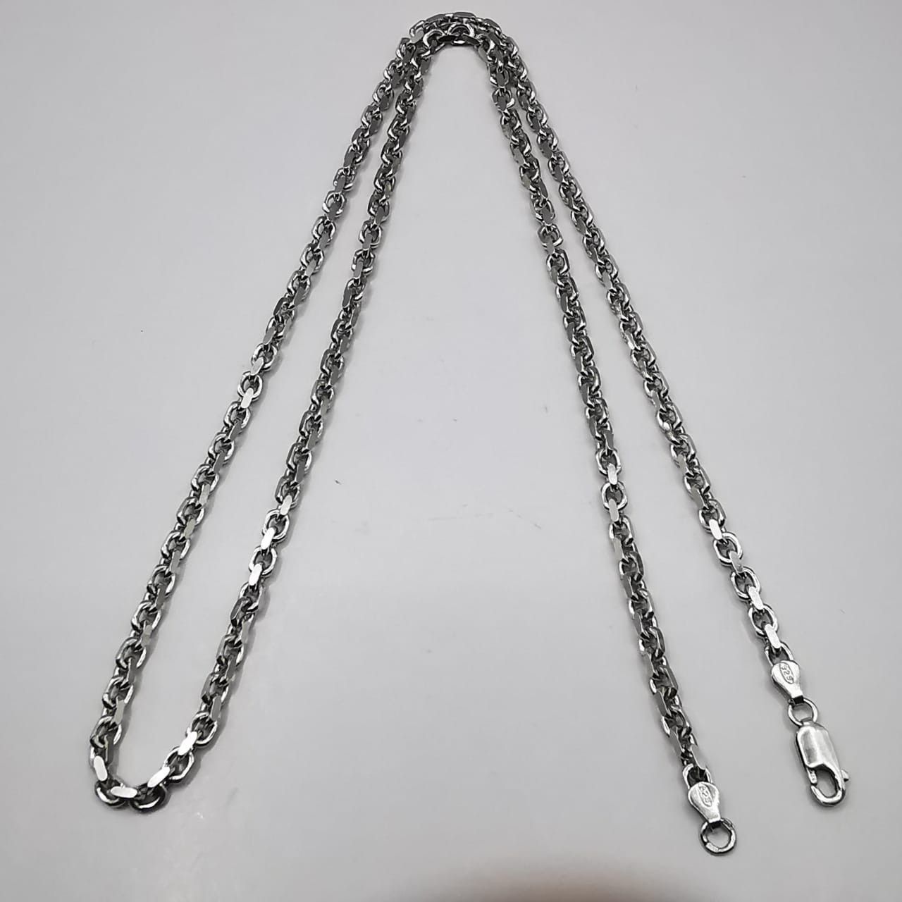 Vintage Vintage Chain,925 Sterling Silver,Signed ,Handmade 24,66g Size ONE SIZE - 2 Thumbnail