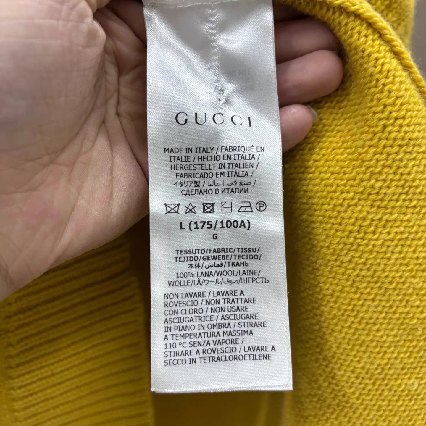 Gucci Gucci 100th Anniv Sweater L 99 New ys001727 Size US L / EU 52-54 / 3 - 4 Thumbnail