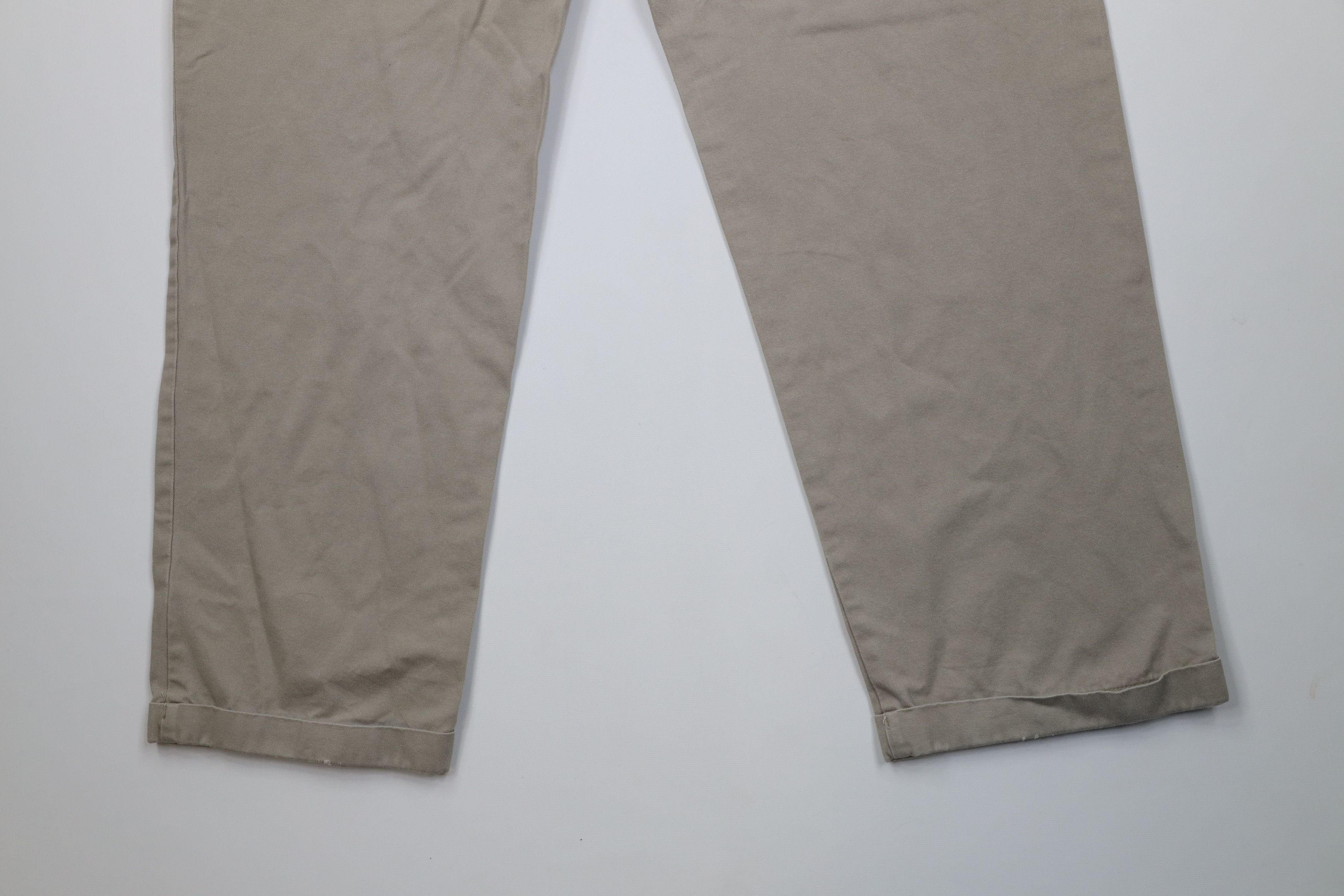 Tommy Hilfiger Vintage 90s Tommy Hilfiger Cuffed Wide Leg Chino Pants Size US 38 / EU 54 - 13 Thumbnail