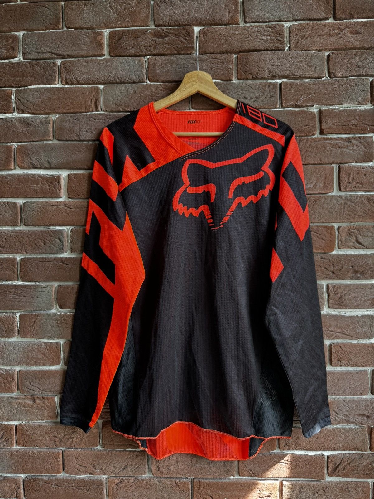 Fox Racing × Vintage Vintage Fox racing jersey size M big logo Moto racing Size US M / EU 48-50 / 2 - 1 Thumbnail