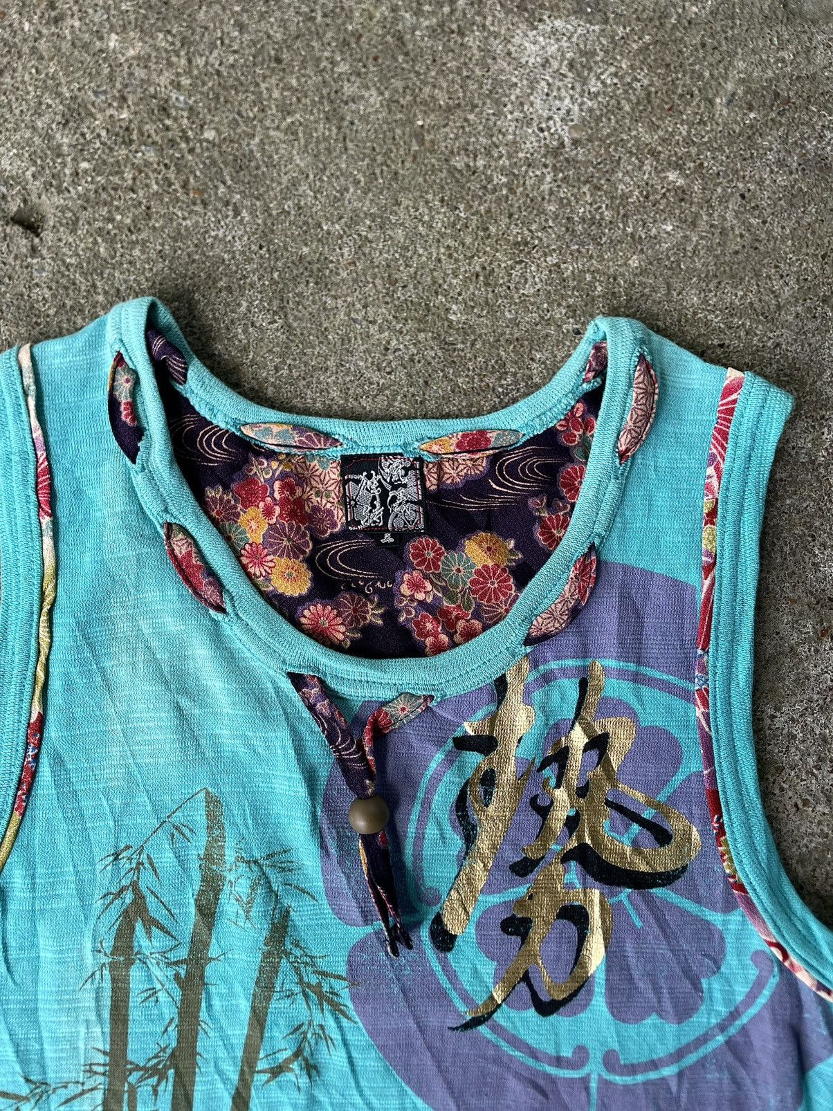Japanese Brand Y2K Japanese Brand Traditional Sukajan Tanktop Art Tiger Size US S / EU 44-46 / 1 - 4 Thumbnail