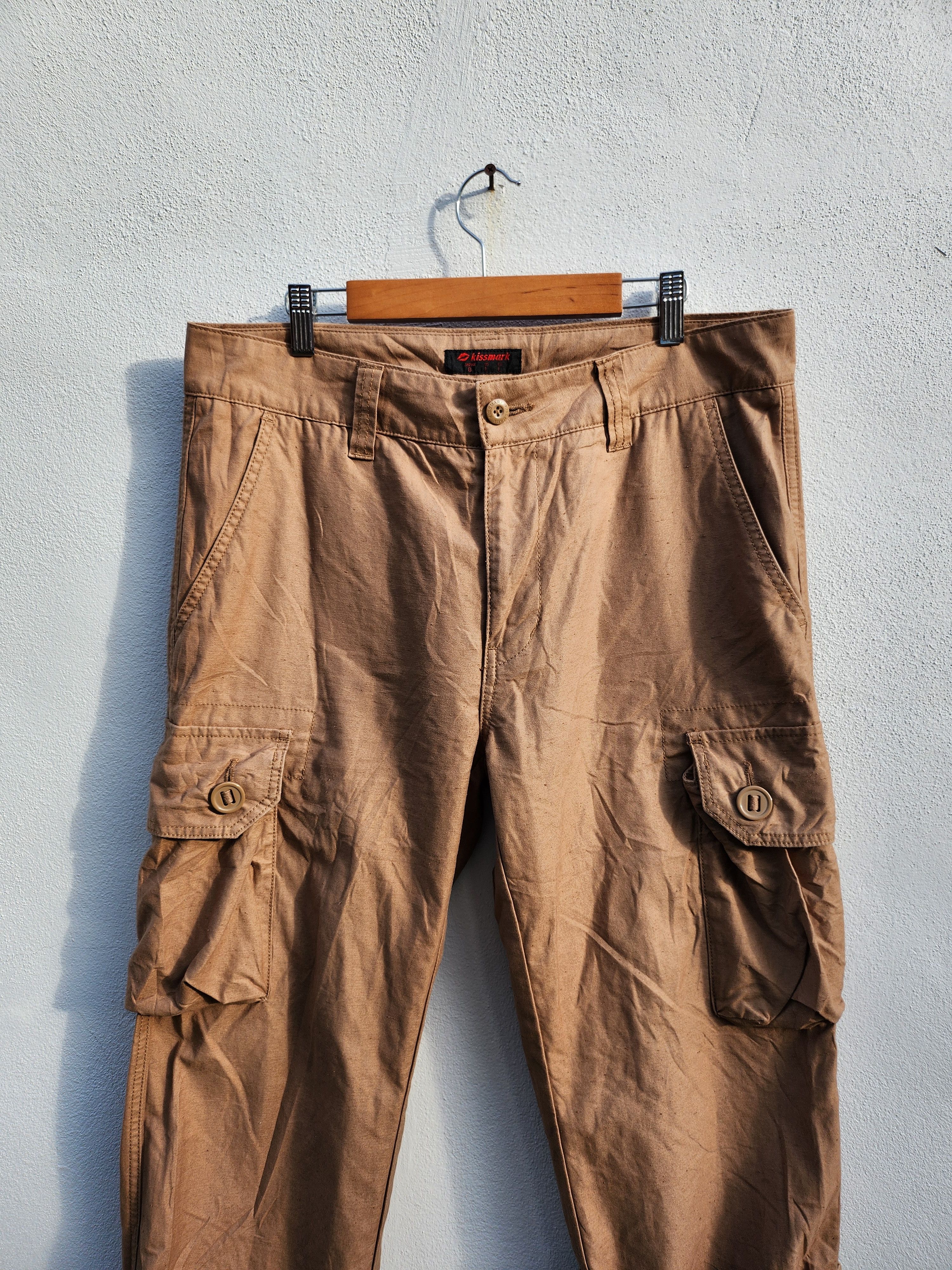 Japanese Brand 💥Japanese Kissmark Tactical 97 Combat Style Pants Workwear Size US 34 / EU 50 - 3 Thumbnail
