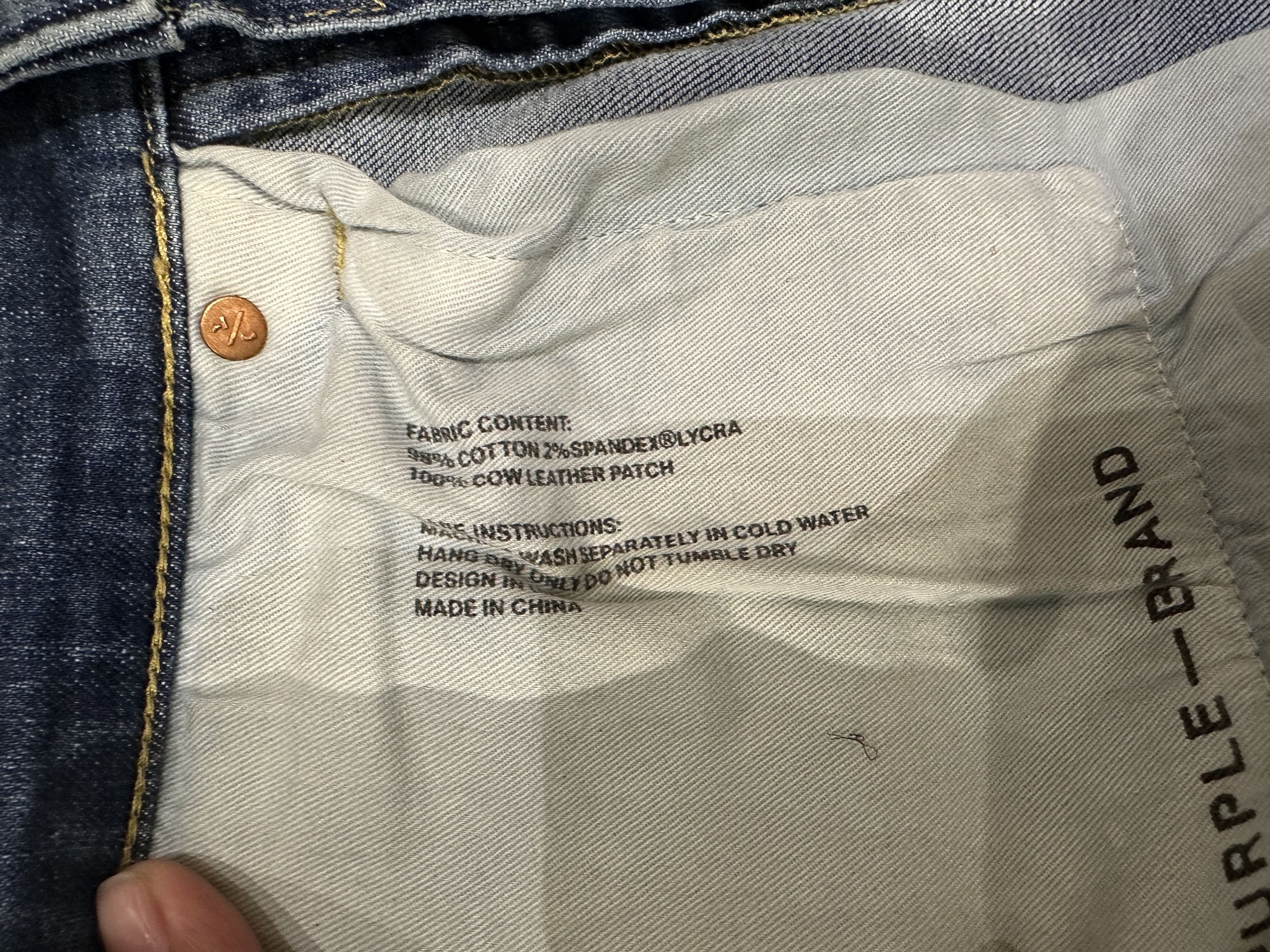 Purple Brand PURPLE JEANS Size US 30 / EU 46 - 7 Thumbnail