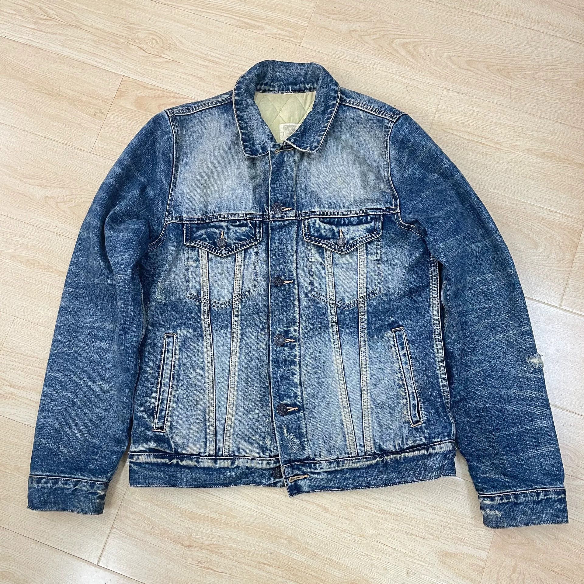 RRL Quilted Denim Jacket