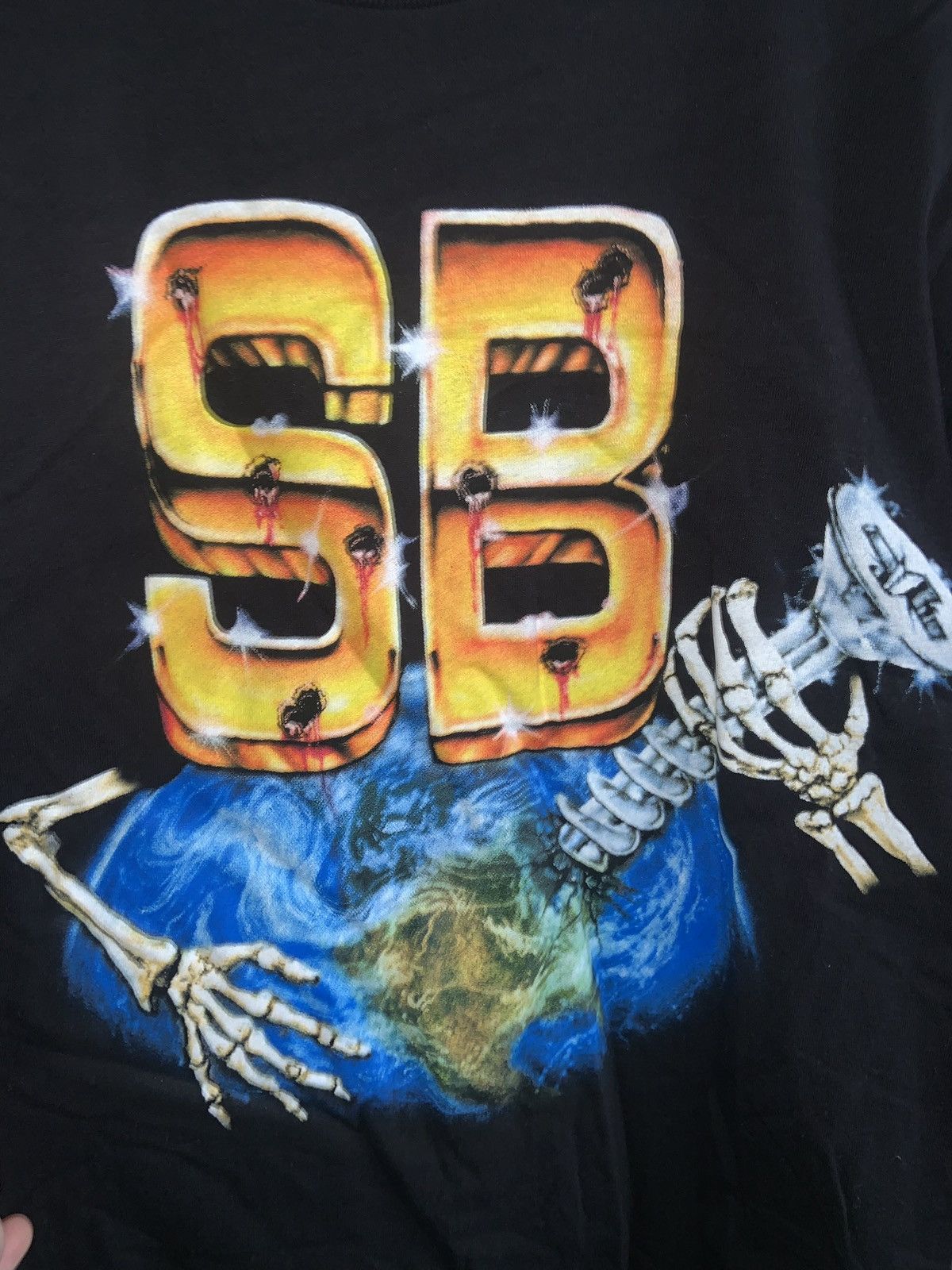 Spaghetti Boys Spaghetti Boys Screw the World Longsleeve Size US S / EU 44-46 / 1 - 2 Thumbnail