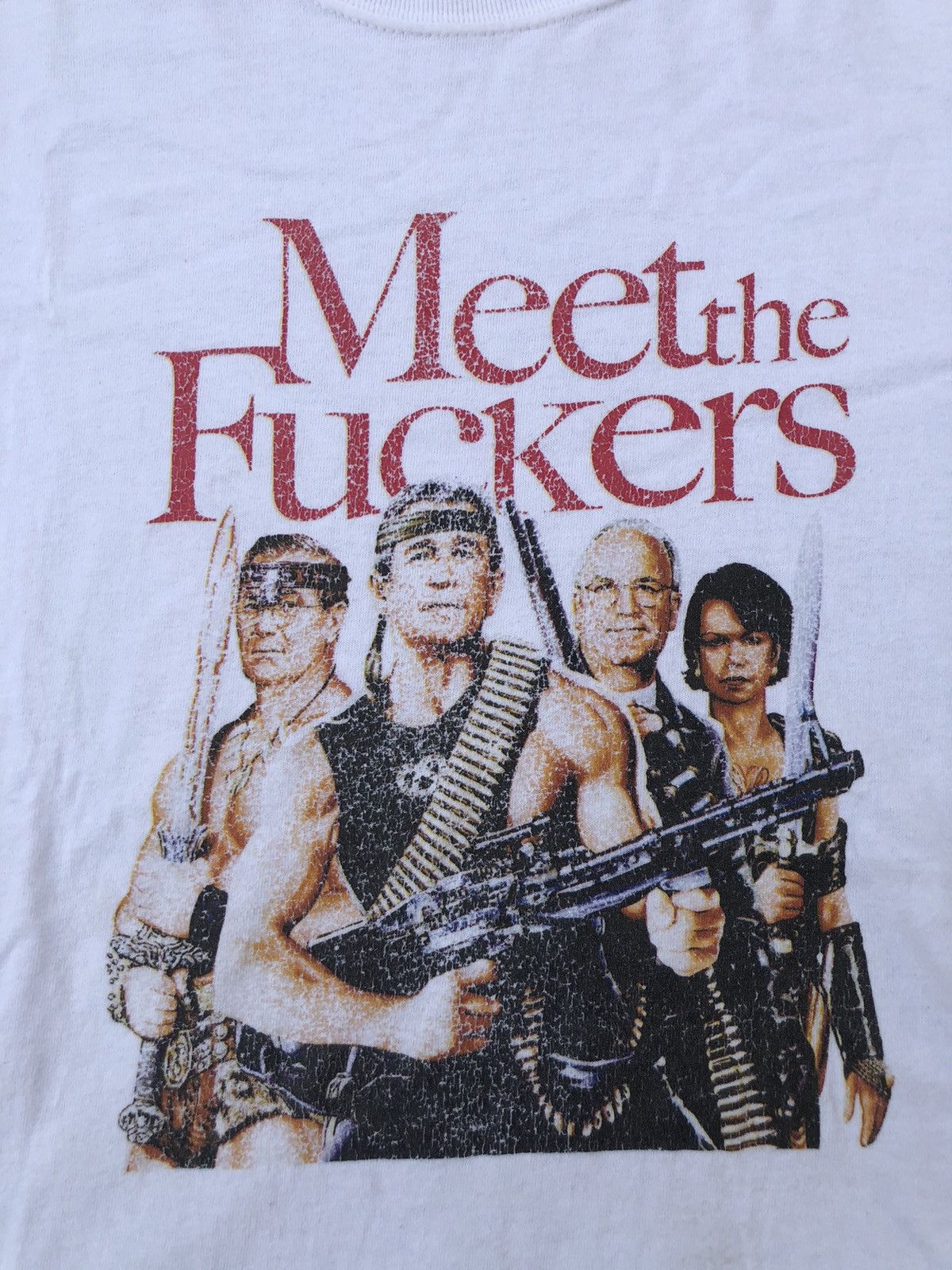 Vintage Meet The Fuckers Tshirt size L 22/28.5 Size US L / EU 52-54 / 3 - 2 Thumbnail