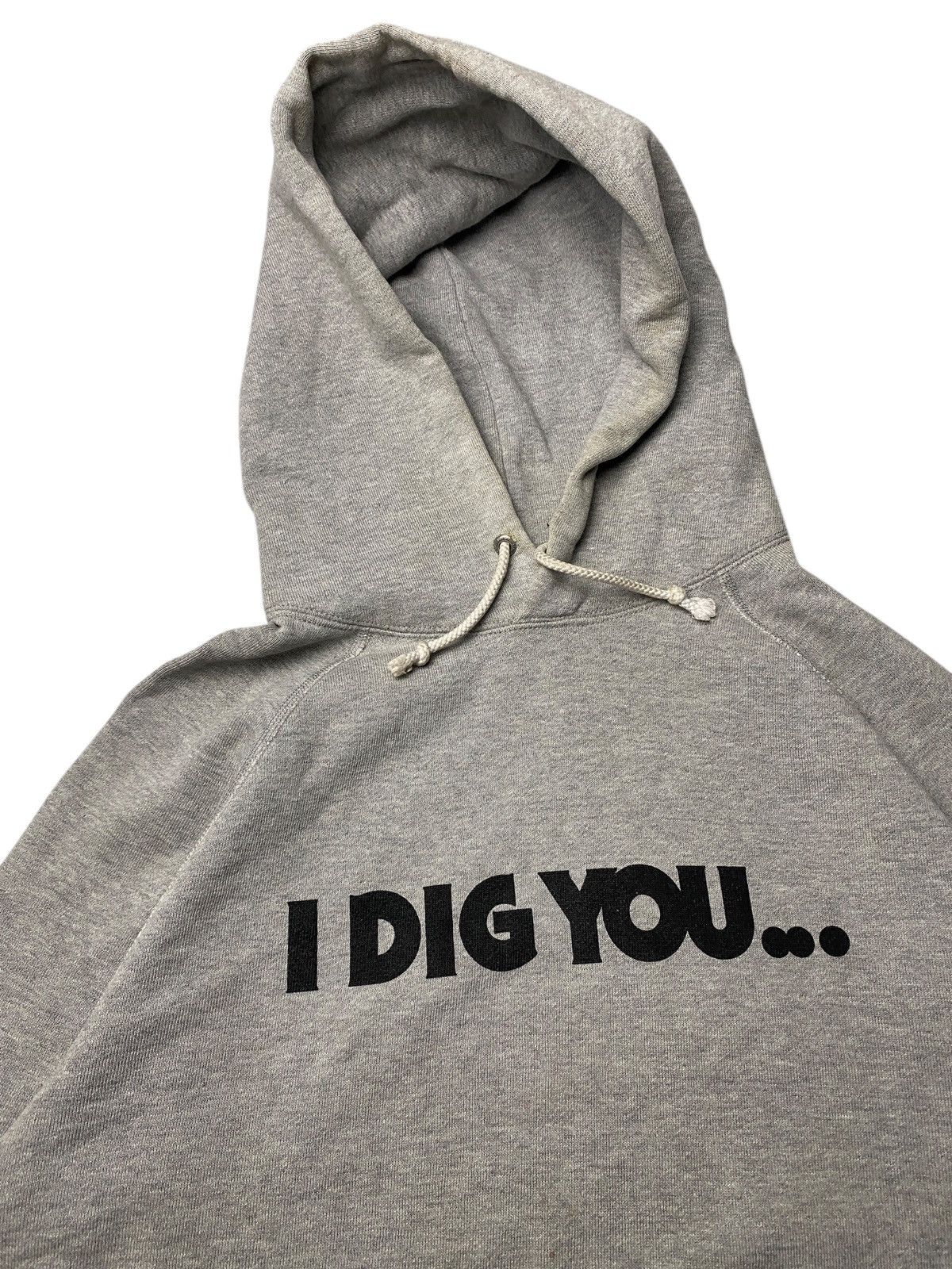 Hysteric Glamour 1990's Hysteric Glamour I Dig You Hoodie Size US L / EU 52-54 / 3 - 3 Thumbnail