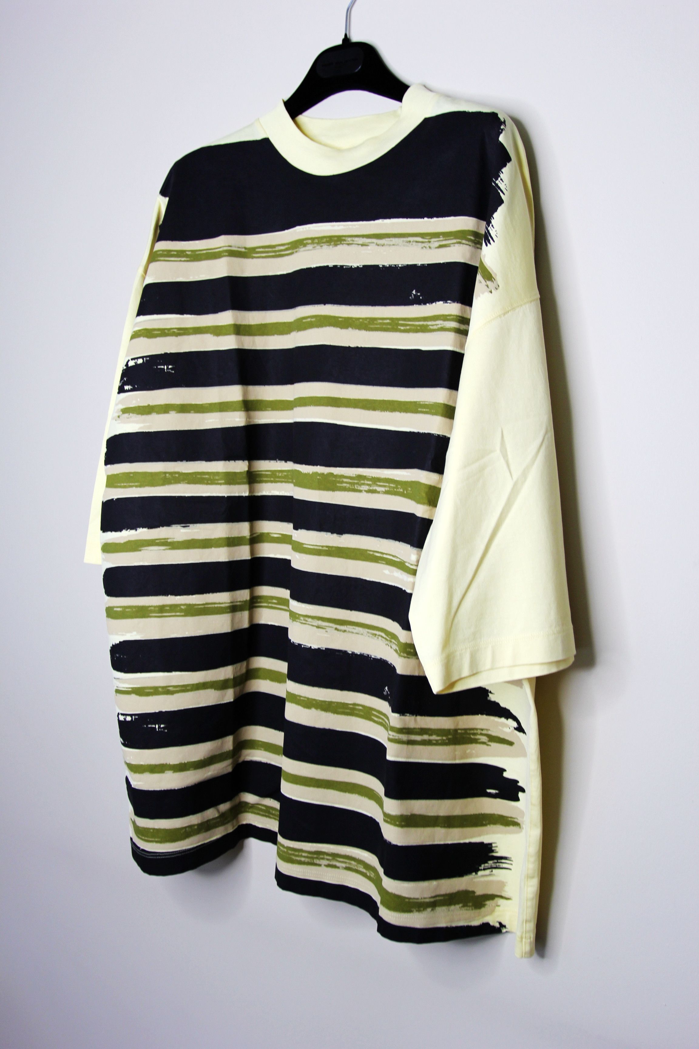 Marni BNWT AW23 MARNI STRIPES ORGANIC COTTON JERSEY TSHIRT 50 Size US M / EU 48-50 / 2 - 5 Thumbnail