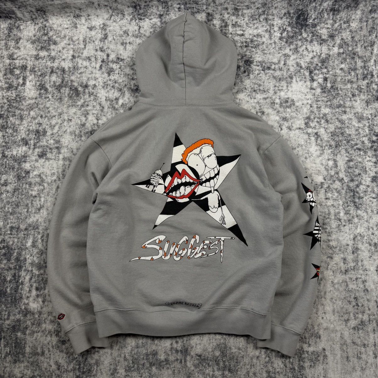 Chrome Hearts Chrome Hearts & Matty Boy Suggest ‘Grey’ Hoodie Size US M / EU 48-50 / 2 - 1 Thumbnail