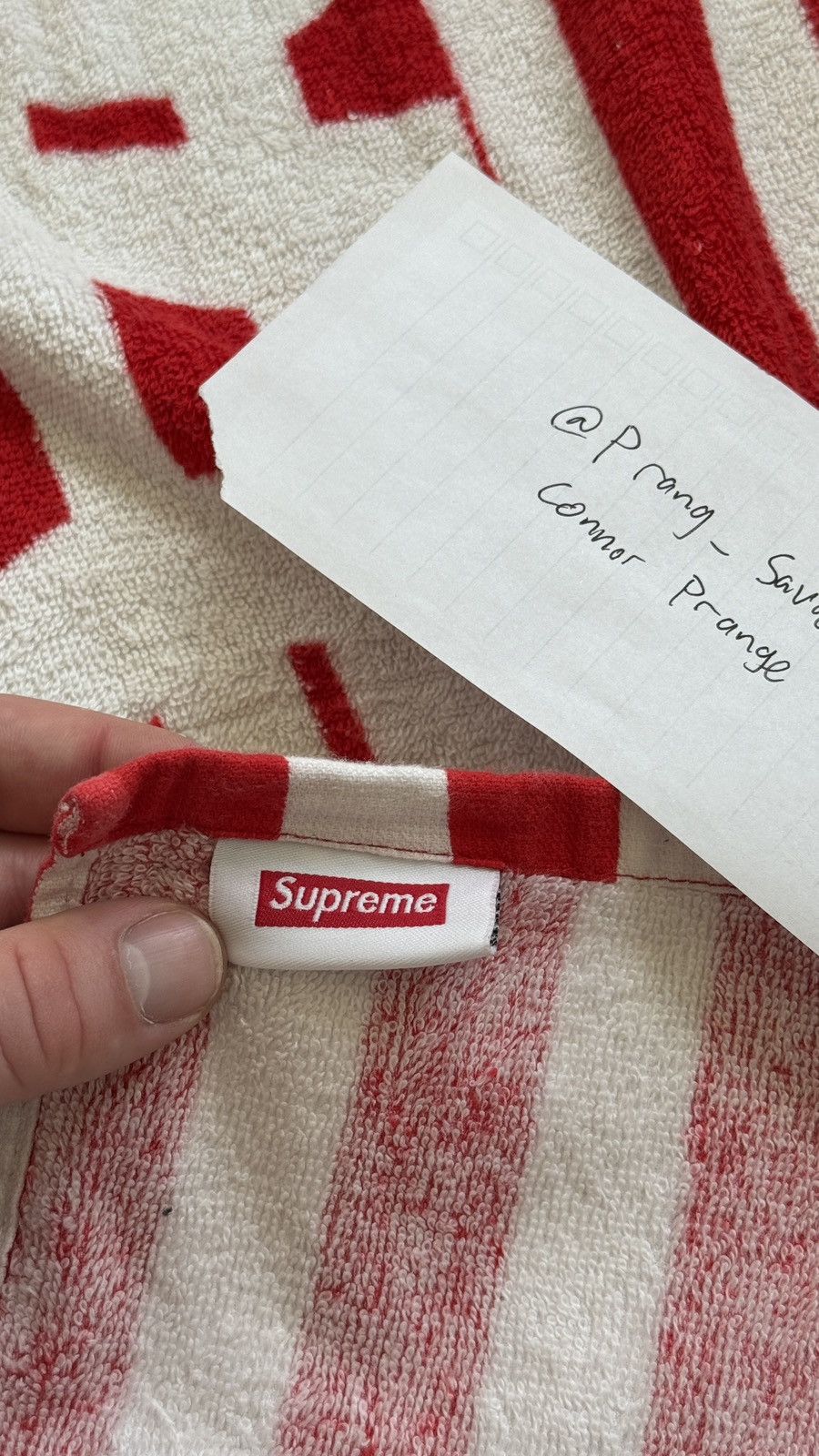 Supreme Supreme American Flag Towel Size ONE SIZE - 3 Thumbnail