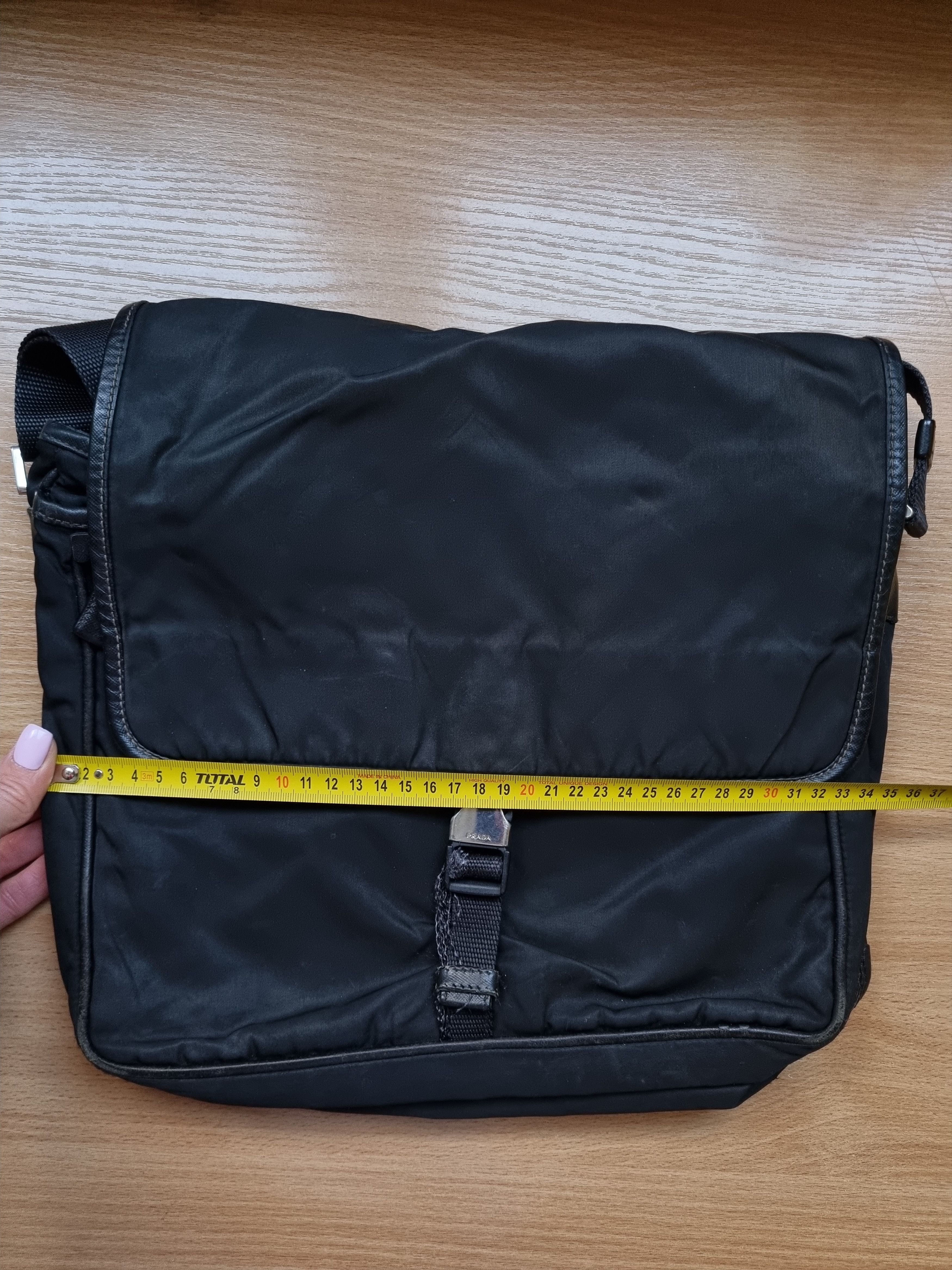 Prada × Vintage Prada Worker Messenger Shoulder Bag Size ONE SIZE - 18 Thumbnail