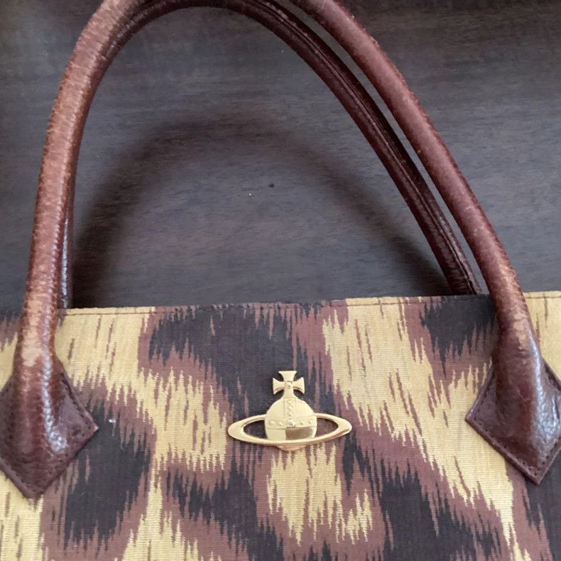 Vivienne Westwood Vivienne Westwood size os Mid-old brown leopard print handb Size ONE SIZE - 2 Thumbnail