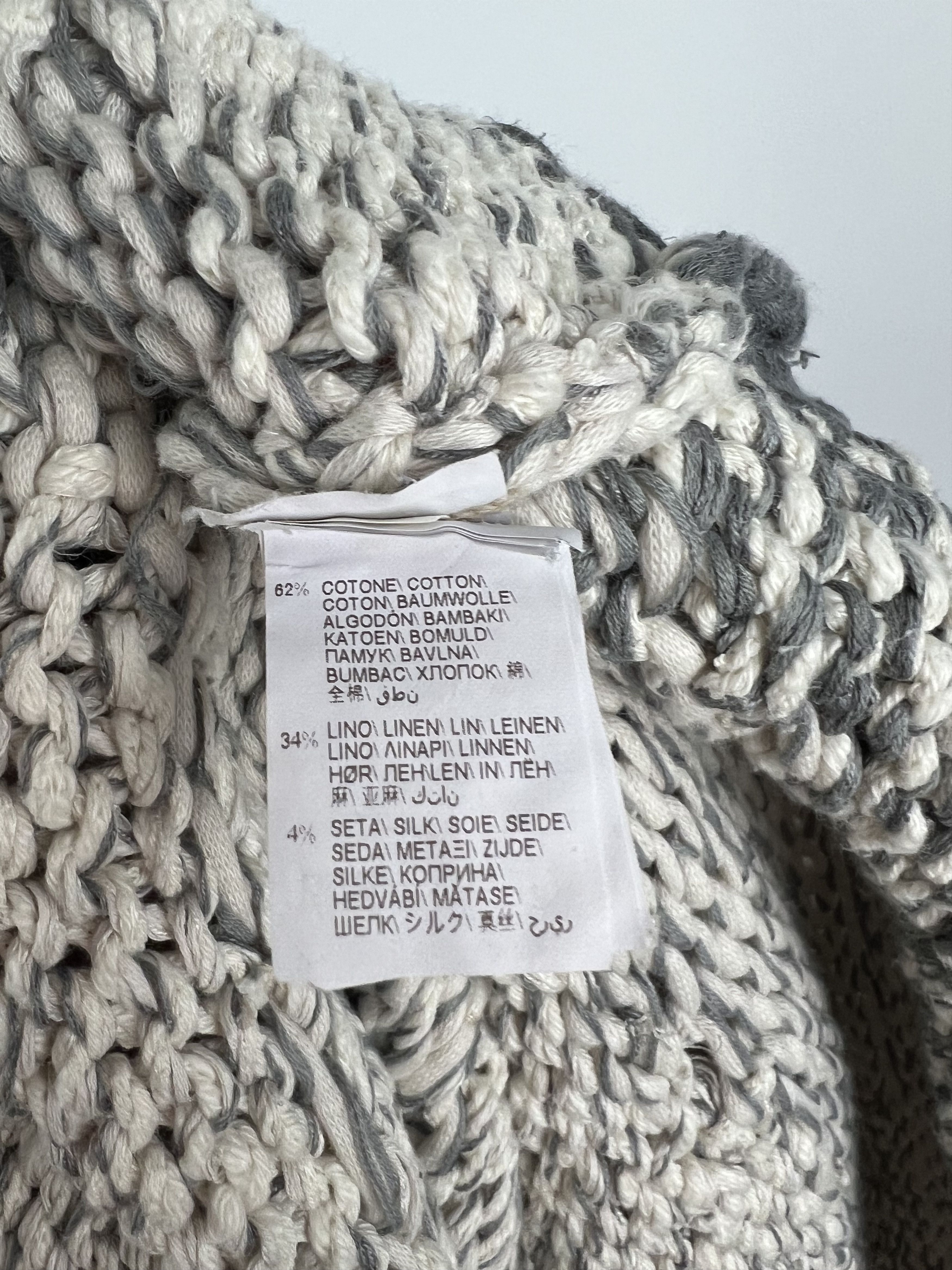 Brunello Cucinelli Brunello Cucinelli Cotton Linen Silk Sequins Sweater Size L Size L / US 10 / IT 46 - 15 Thumbnail