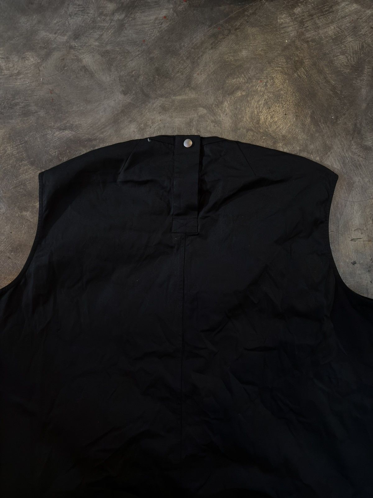 Rick Owens Drkshdw Rick Owens Shield Tabard 18SS sleeveless oversize shirt Size US XL / EU 56 / 4 - 6 Thumbnail