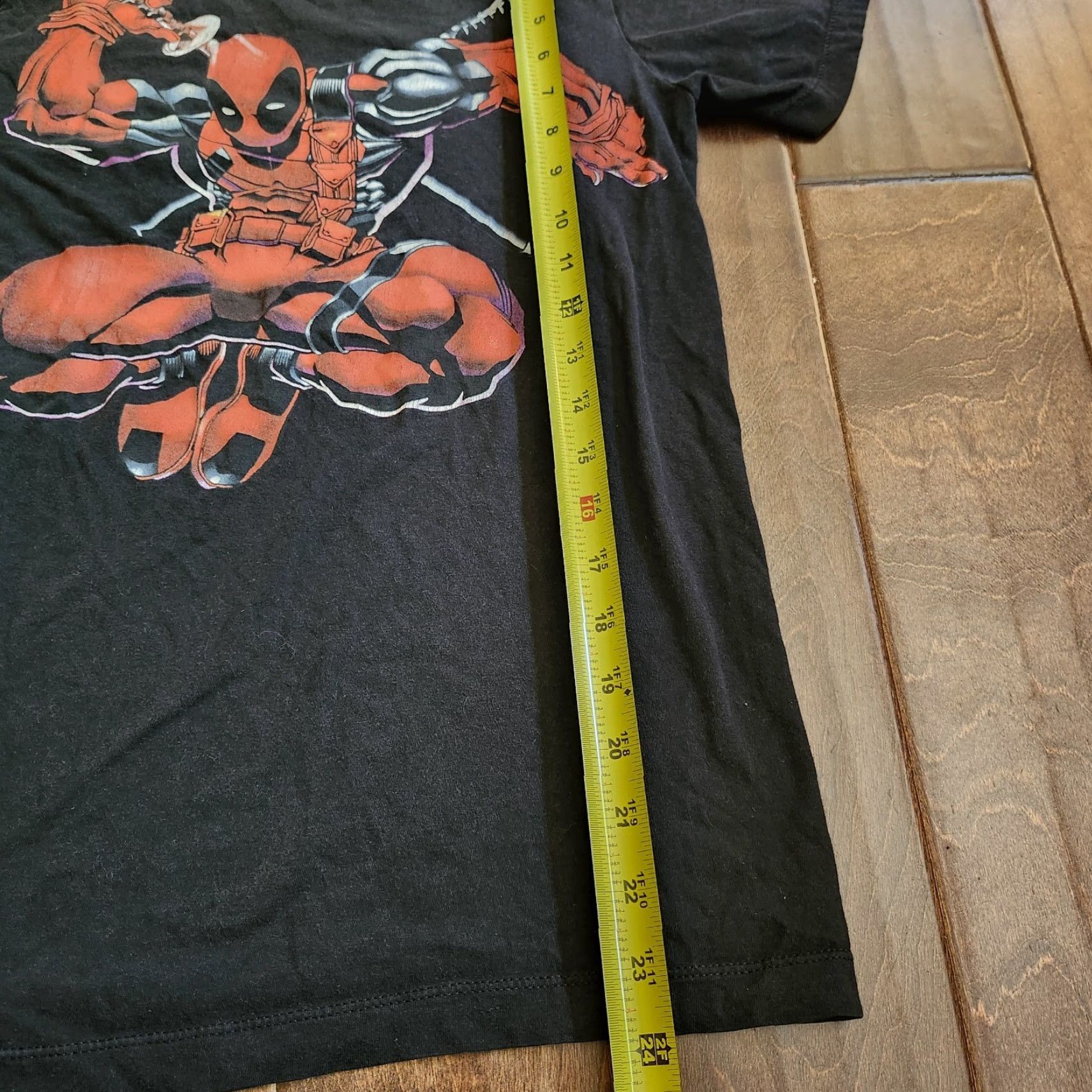 Mad Engine VINTAGE Mad Engine Marvel Deadpool Shirt Mens Small Black Cotton Graphic X-Men Tee Short Sleeve Crew Neck Size US S / EU 44-46 / 1 - 6 Thumbnail