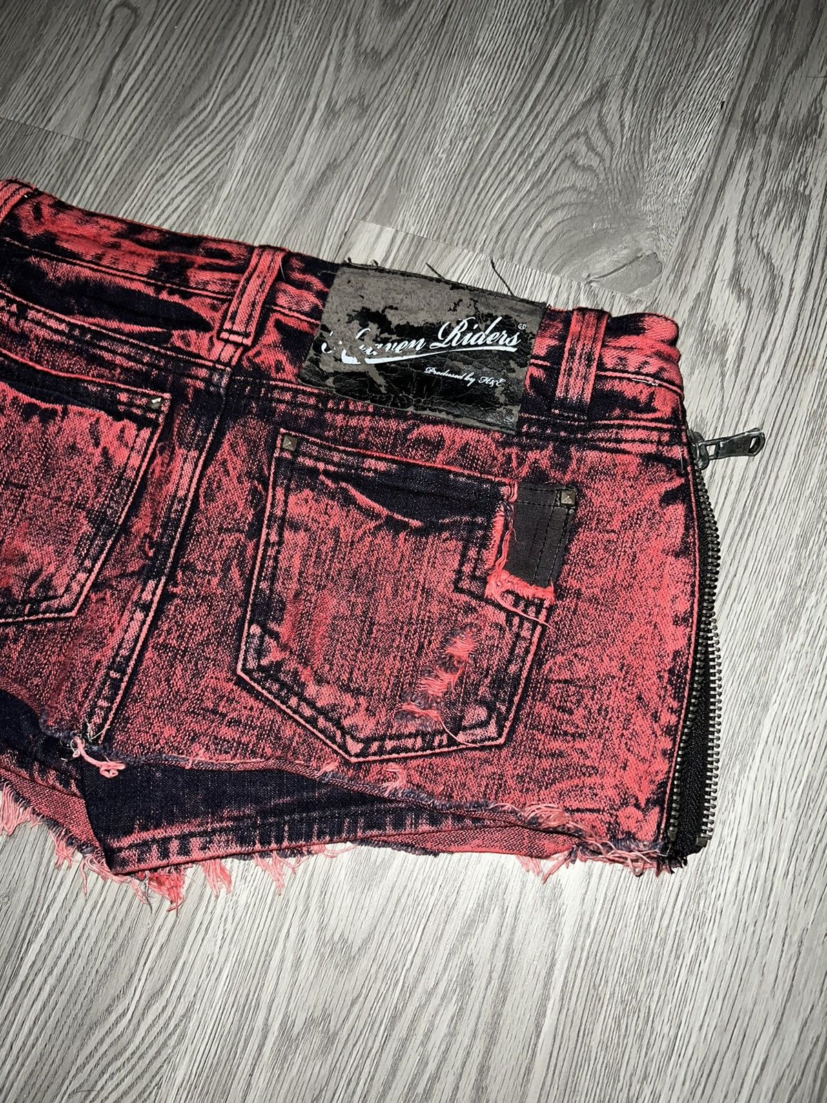 Japanese Brand Heaven and Earth punk red mini skirts 💋🥀 Size 28" / US 6 / IT 42 - 16 Thumbnail