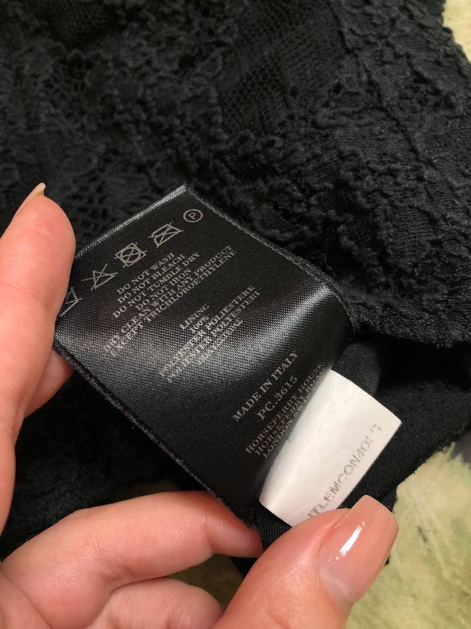 Burberry Prorsum Luxury Burberry Lace Dress with Long Sleeves Size M / US 6-8 / IT 42-44 - 4 Thumbnail