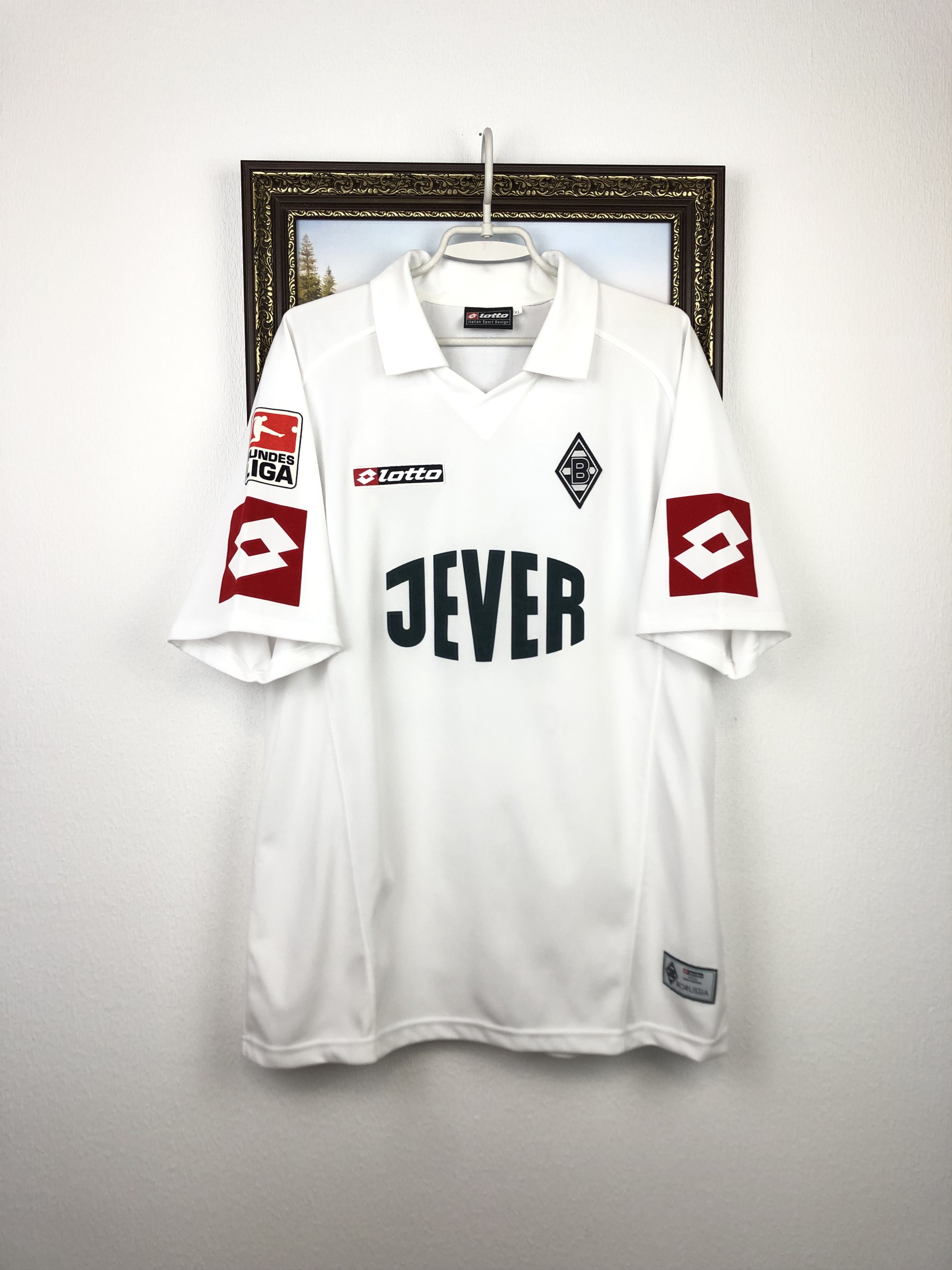Vintage Borussia Mönchengladbach shirt Van Hout Jersey Tee Hype Size US XL / EU 56 / 4 - 3 Thumbnail