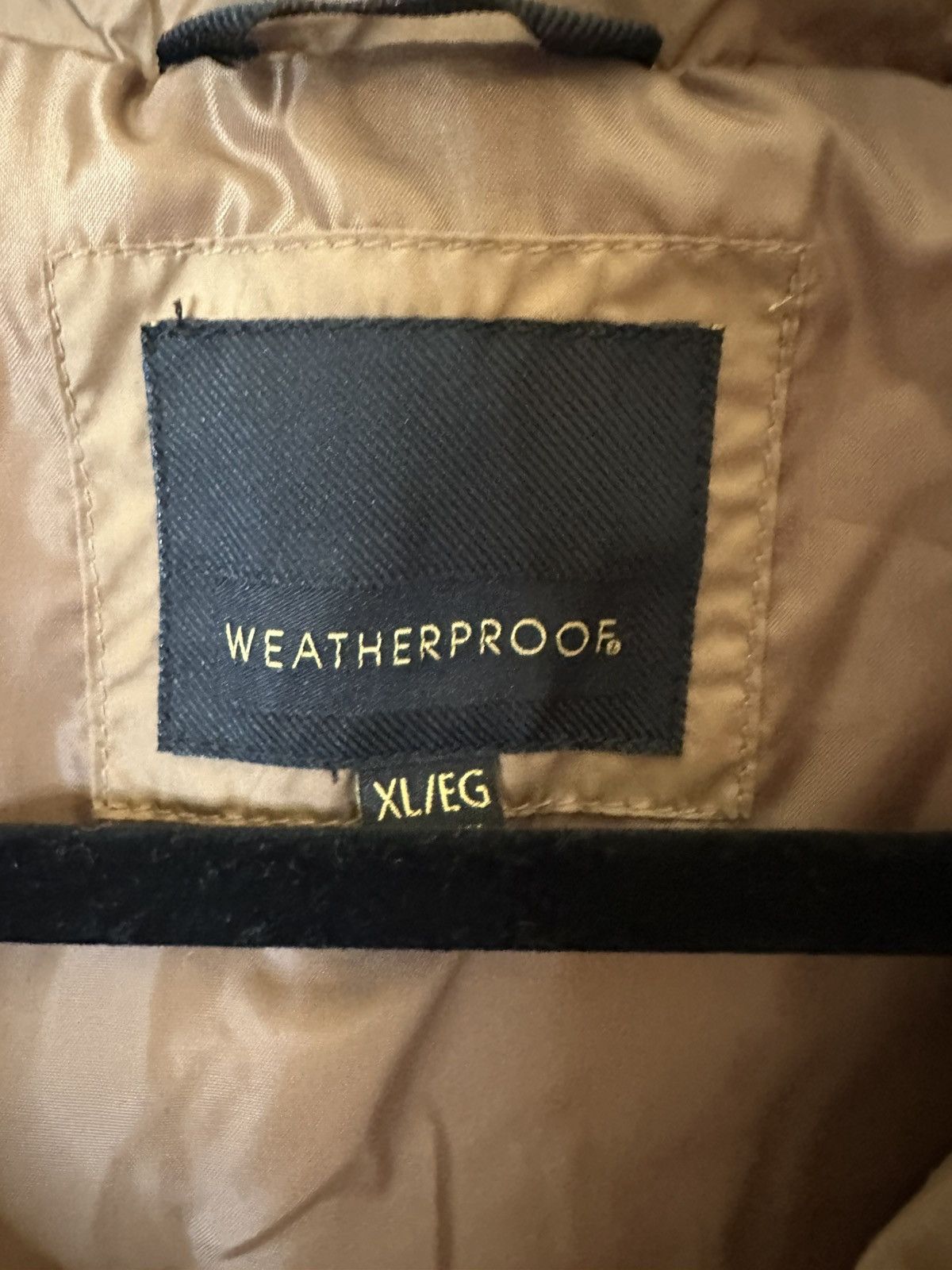 Weatherproof Weatherproof Long Quilted Zip Up Snaps Vest Mocha Brown Size XL / US 12-14 / IT 48-50 - 4 Thumbnail