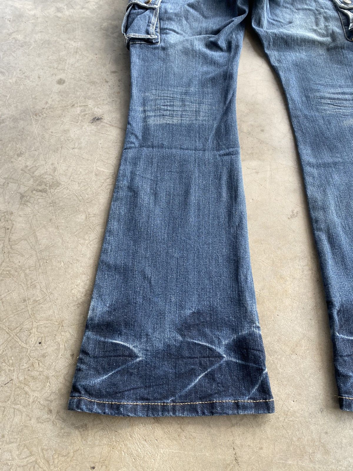 Hysteric Glamour × If Six Was Nine × Tornado Mart Flare Jeans Japanese Mer-Lassette Cargo 3D Pocket Size US 30 / EU 46 - 3 Thumbnail