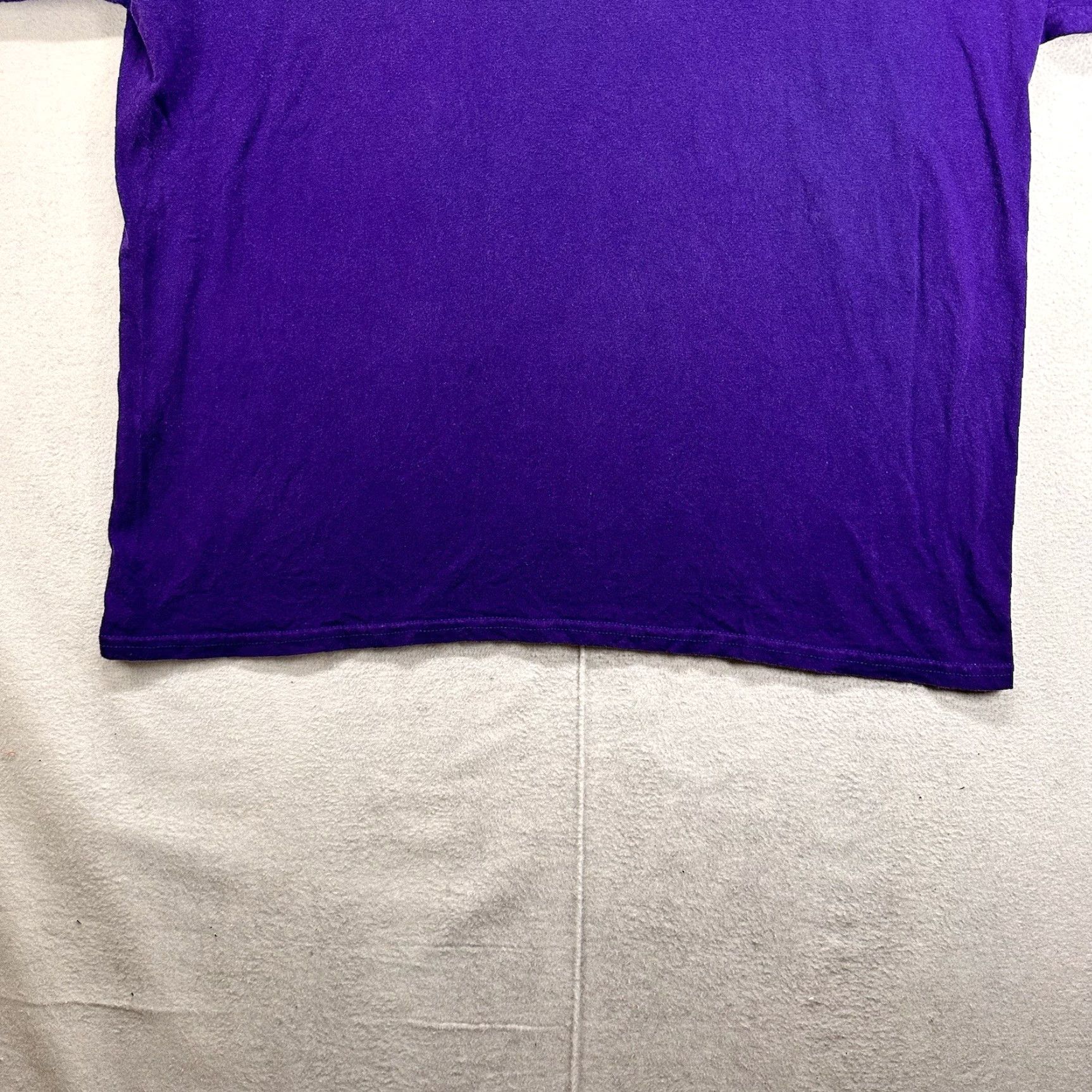 Gildan VINTAGE Gildan Florida Mens Large Purple Short Sleeve Graphic T-Shirt Embroidered Dolphin Size US L / EU 52-54 / 3 - 7 Thumbnail