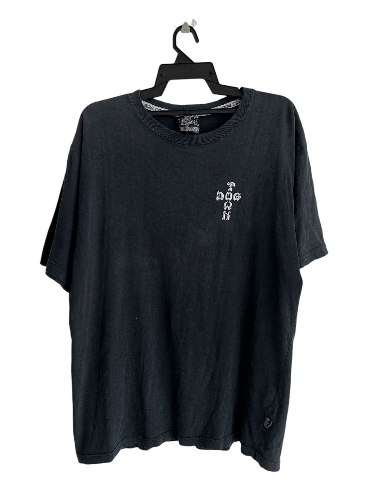 Dogtown × Rap Tees × Vintage Y2K Dogtown Black Dragon Iconic Logo Distressed Tee Shirt Size US L / EU 52-54 / 3 - 4 Thumbnail