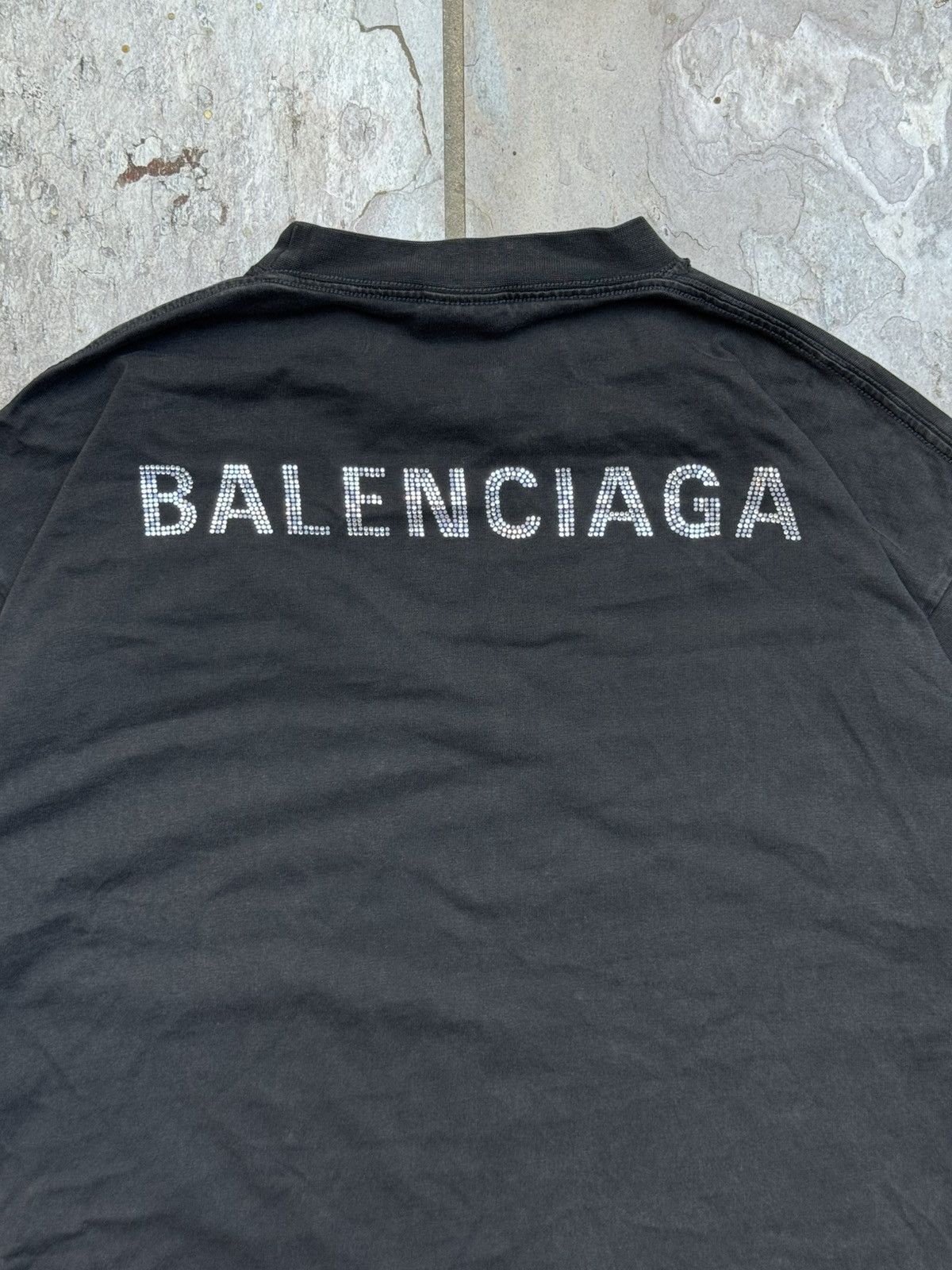 Balenciaga Balenciaga rhinestone tee Size US XL / EU 56 / 4 - 2 Thumbnail