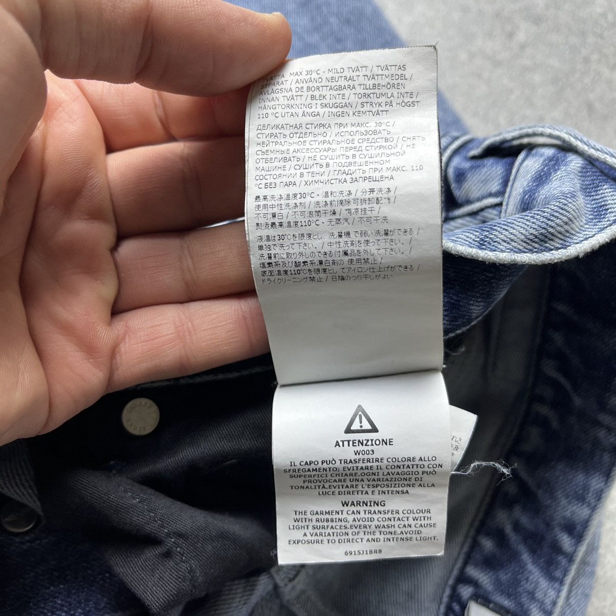 Stone Island Vintage Stone Island Jeans Patch Pocket Straight Fit Casual Size US 32 / EU 48 - 14 Thumbnail