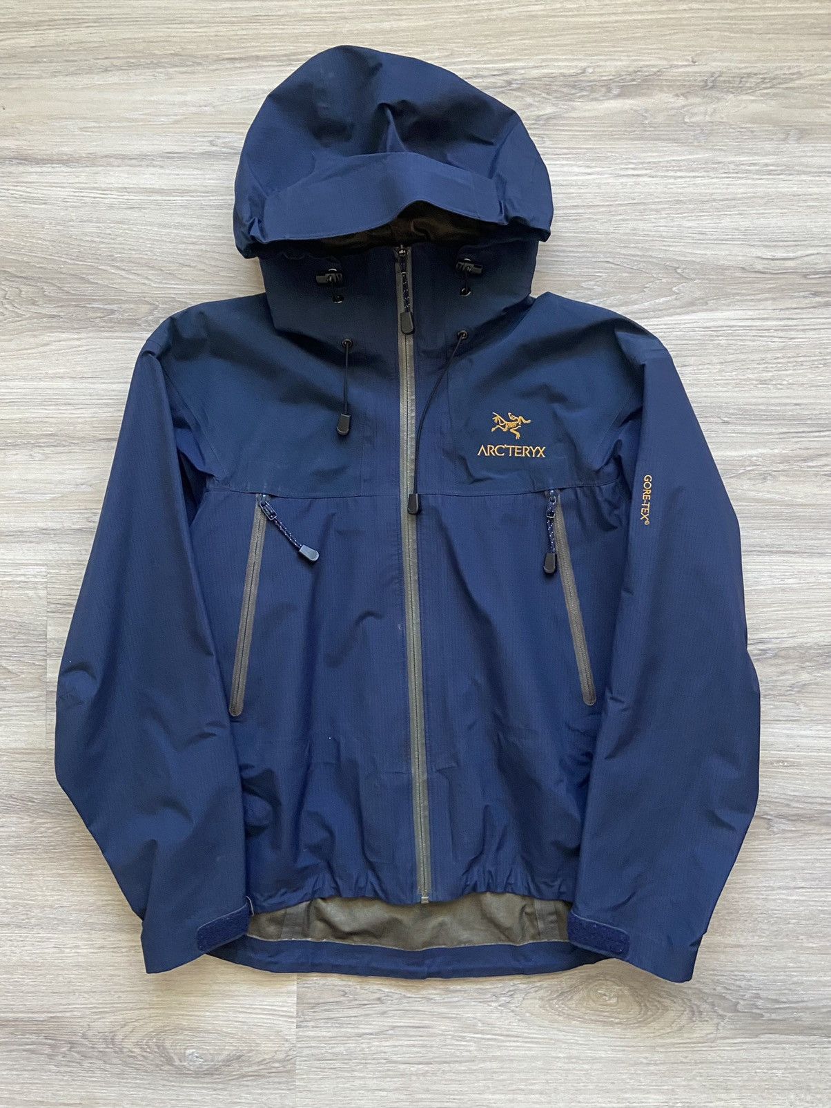 Arc'Teryx RARE** 1999 Arcteryx Beta AR Shadow 24k Gold Logo Gore 