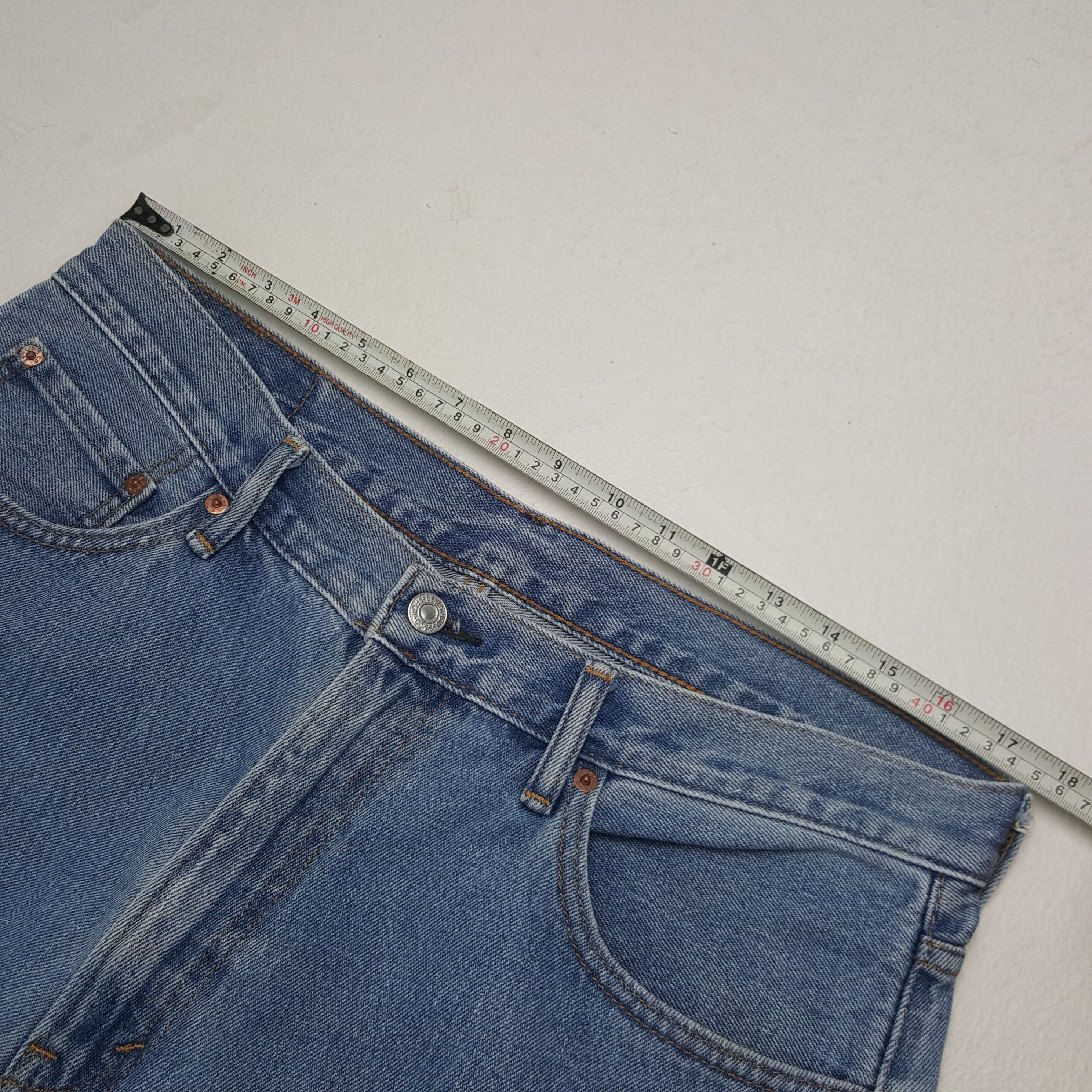 Levi's × Vintage Vintage Levi's American Distressed Style Denim Jeans Size US 35 - 10 Thumbnail