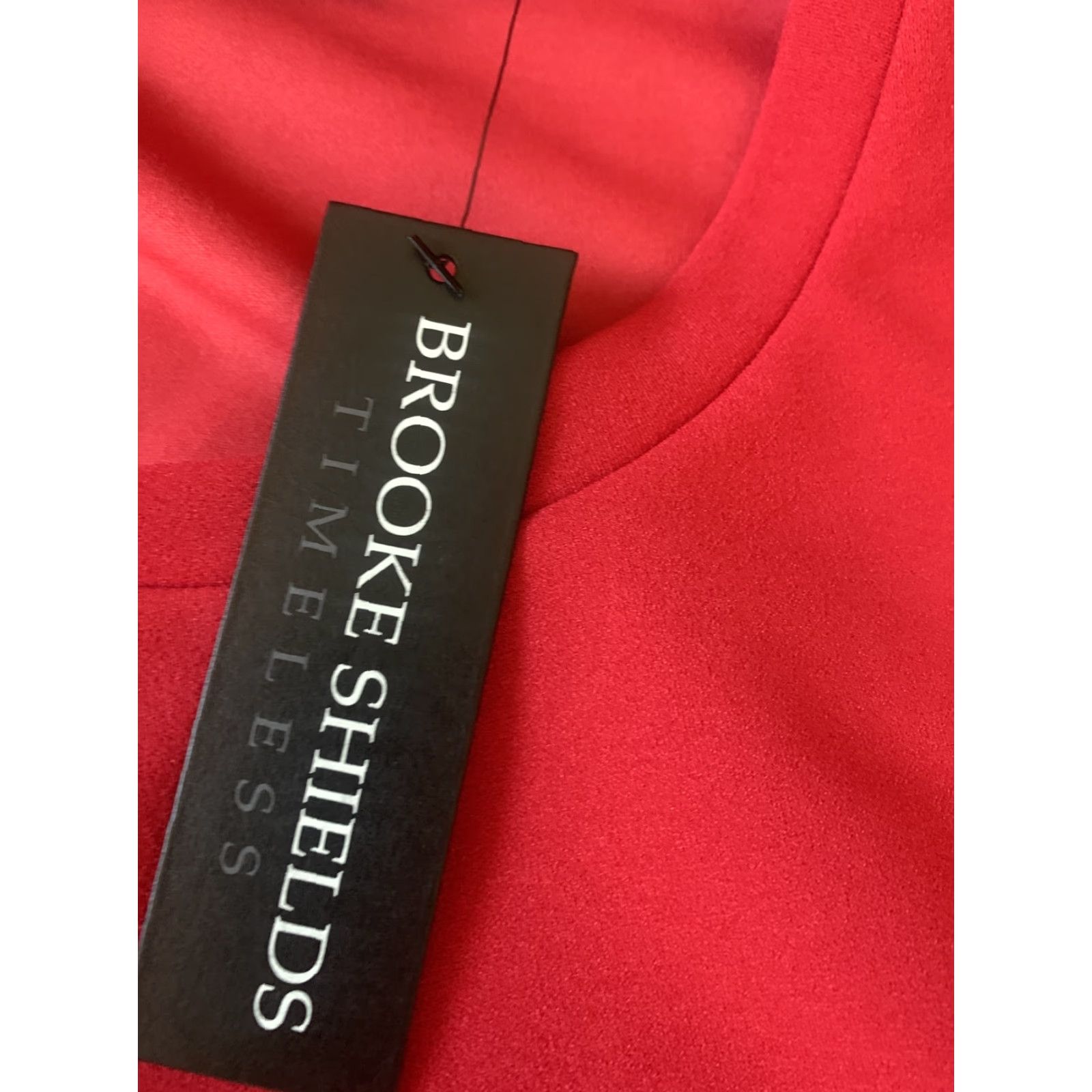 Vintage BROOKE SHIELDS Top Knit Long Slv Cherry M NEW A342023 Women Adults Size M / US 6-8 / IT 42-44 - 2 Thumbnail