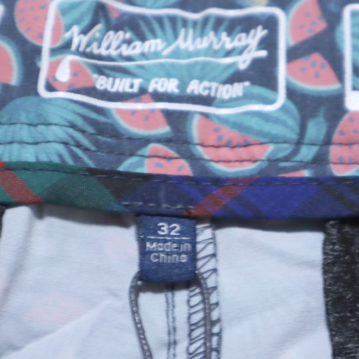 Vintage William Murray Stretch Seed Splitter Water Hazard Golf Navy Shorts Men 32 Size US 32 / EU 48 - 5 Thumbnail