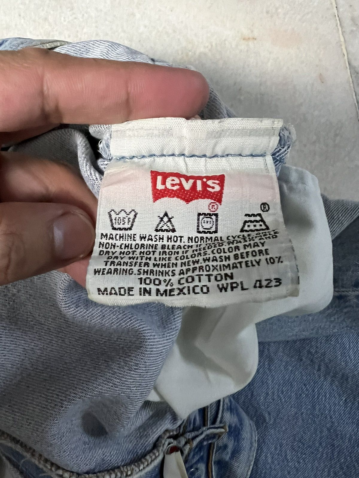 Levi's 💥LIMITED EDITION💥VINTAGE 90’S LEVIS 501XX DISTRESSED JEANS Size US 34 / EU 50 - 20 Thumbnail