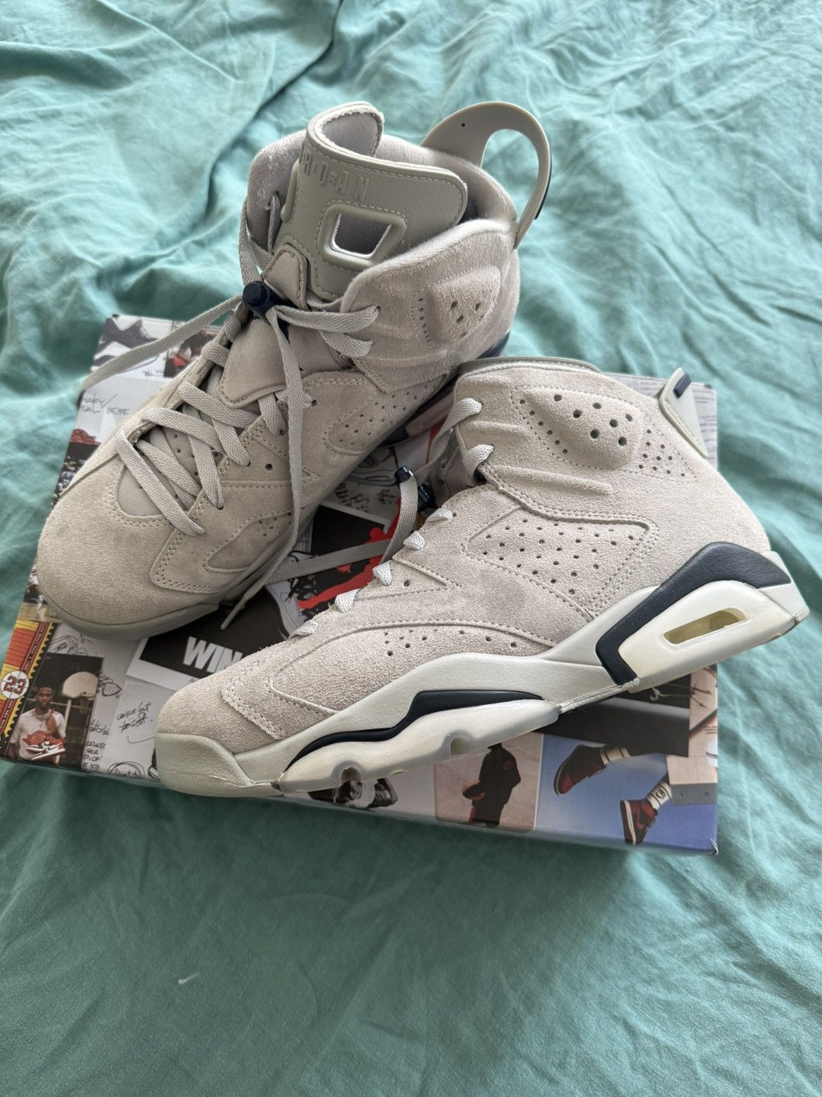 Jordan Brand Jordan 6 ‘Georgetown’ magnet Size US 9.5 / EU 42-43 - 1 Thumbnail