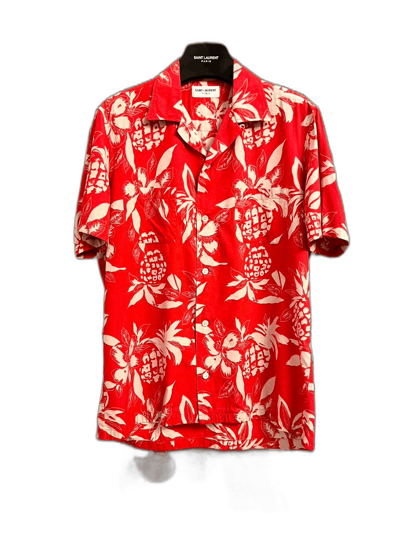 Saint Laurent Paris saint laurent hawaiian short sleeve shirt-2507 Size US S / EU 44-46 / 1 - 1 Thumbnail