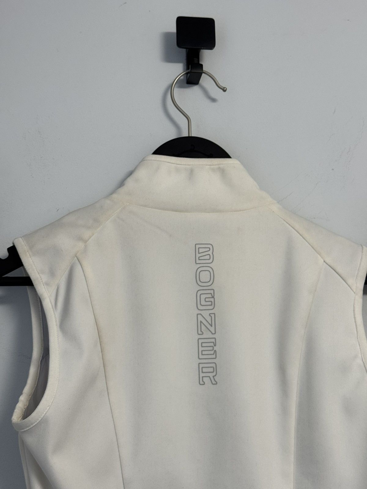 Bogner Women’s Bogner White Quilted Golf Vest Sleeveless Full Zip Size S / US 4 / IT 40 - 18 Thumbnail
