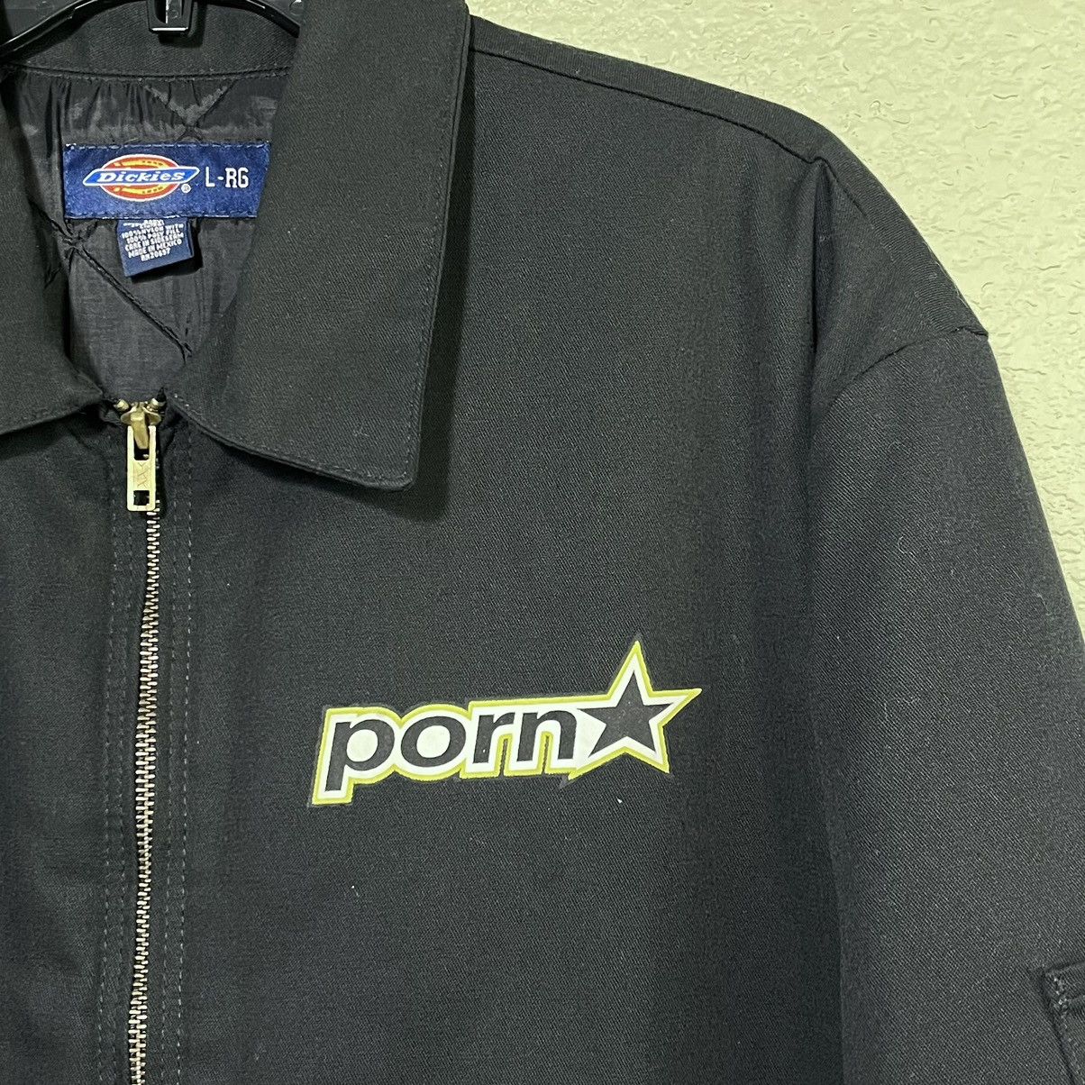 Vintage Vintage Porn Star Logo Work Jacket 90s Size US L / EU 52-54 / 3 - 3 Thumbnail