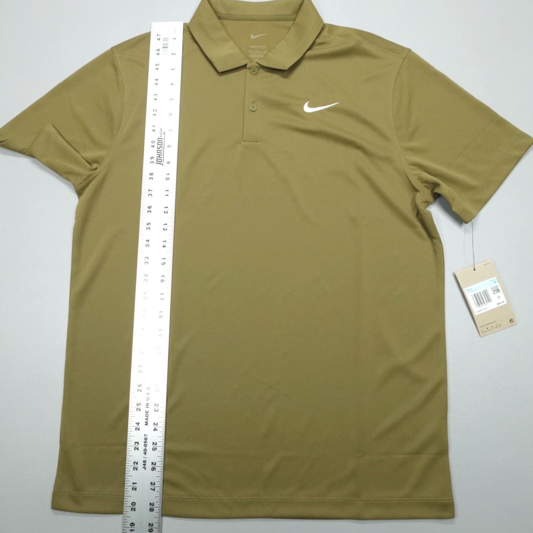 Nike Nike Dri-FIT Court Tennis Polo Shirt Men’s M Olive DH0857-368 Size US M / EU 48-50 / 2 - 6 Thumbnail