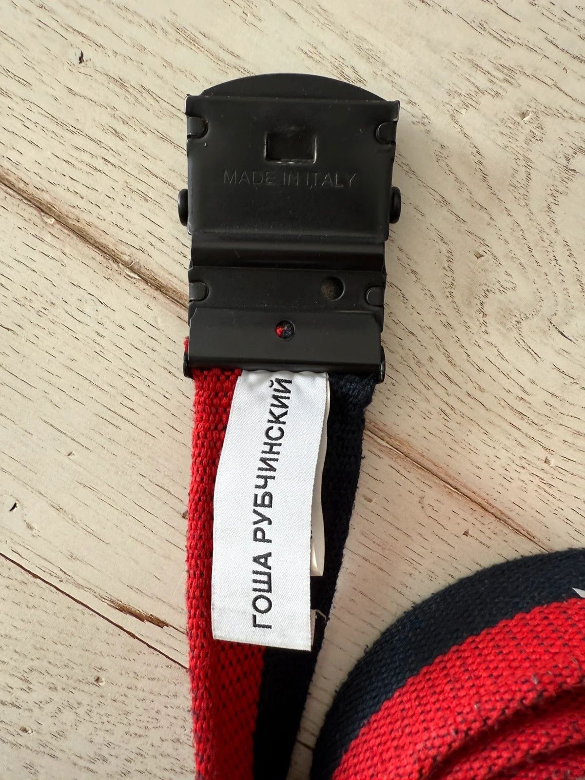 Gosha Rubchinskiy Gosha Rubchinskiy Reflective Tactical Belt Size ONE SIZE - 3 Thumbnail