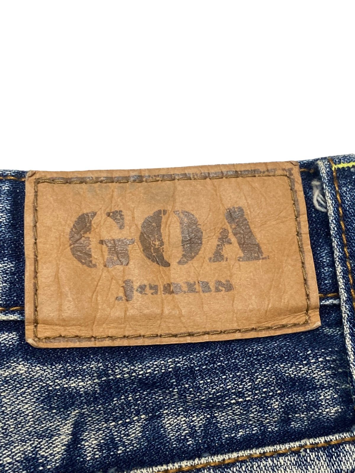 Vintage 2000s G.O.A - Washed Mini Skrit Denim Size 26" / US 2 / IT 38 - 6 Thumbnail