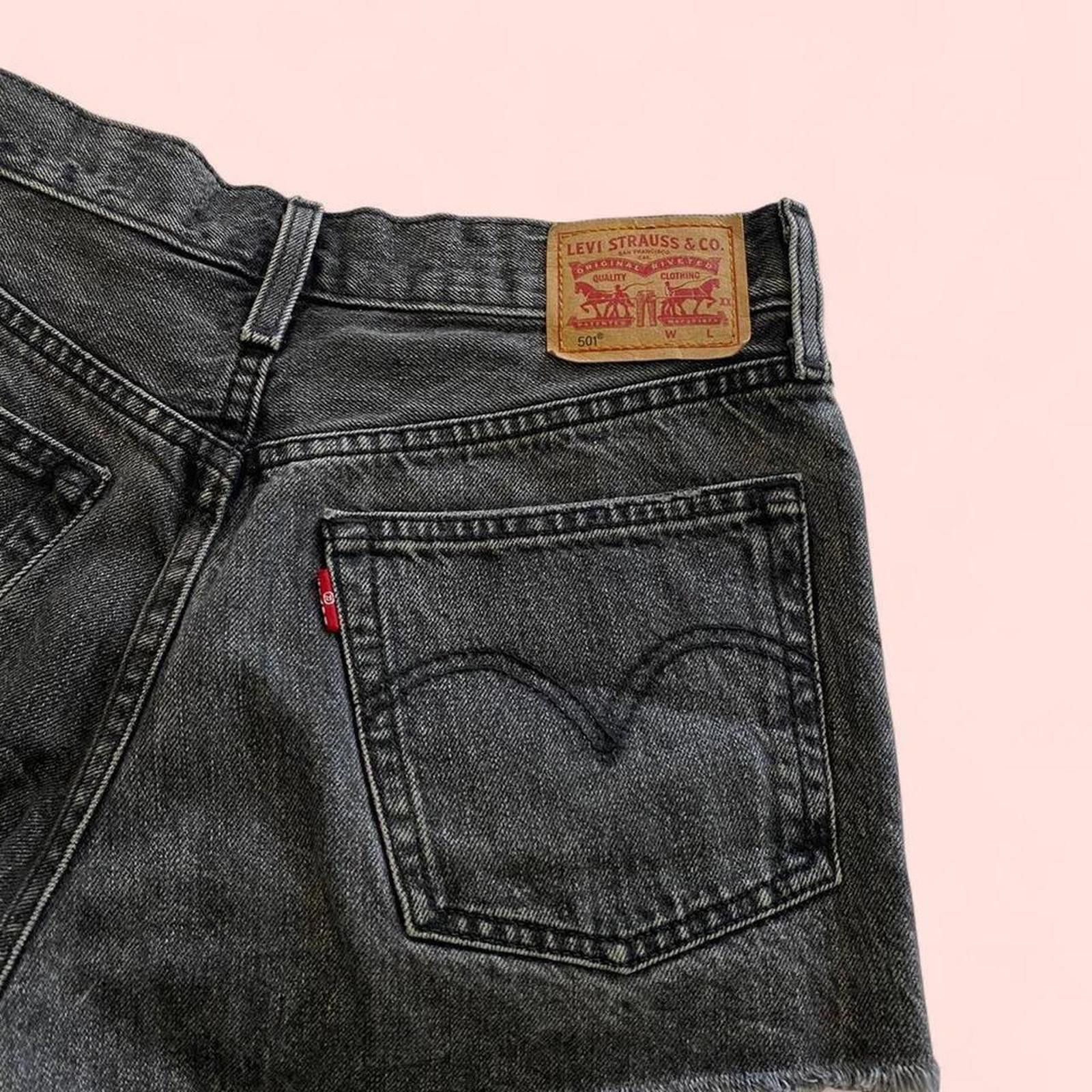 Levi's Black denim Levi's 501 summer shorts Size 27" / US 4 / IT 40 - 3 Thumbnail